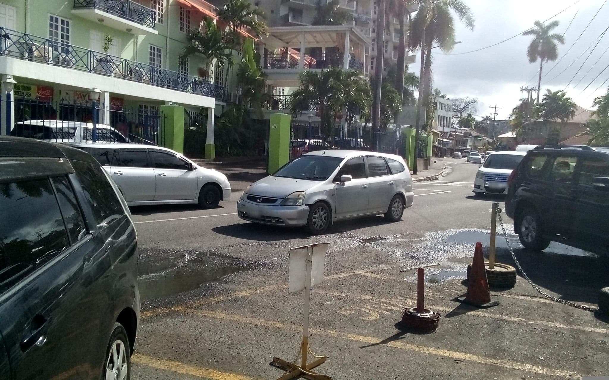 Street view near Spanish Court (Montego Bay) Ltd., Montego Bay — © ibrahimabdulaikargbo (CC BY-SA · Mapillary)