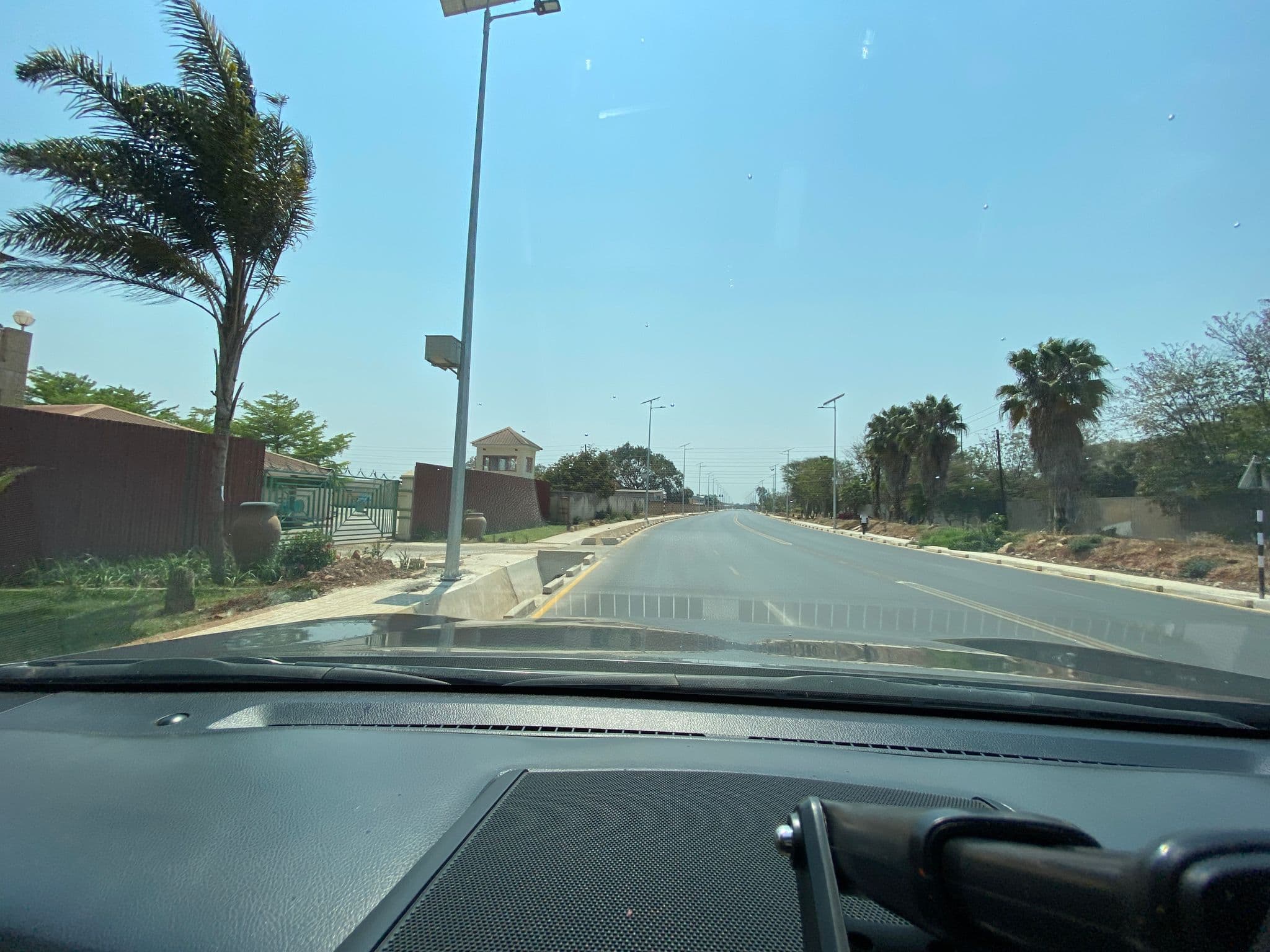 Street view near Lusaka Heritage Hotel - Thabo Mbeki Road, Lusaka — © avilinga (CC BY-SA · Mapillary)