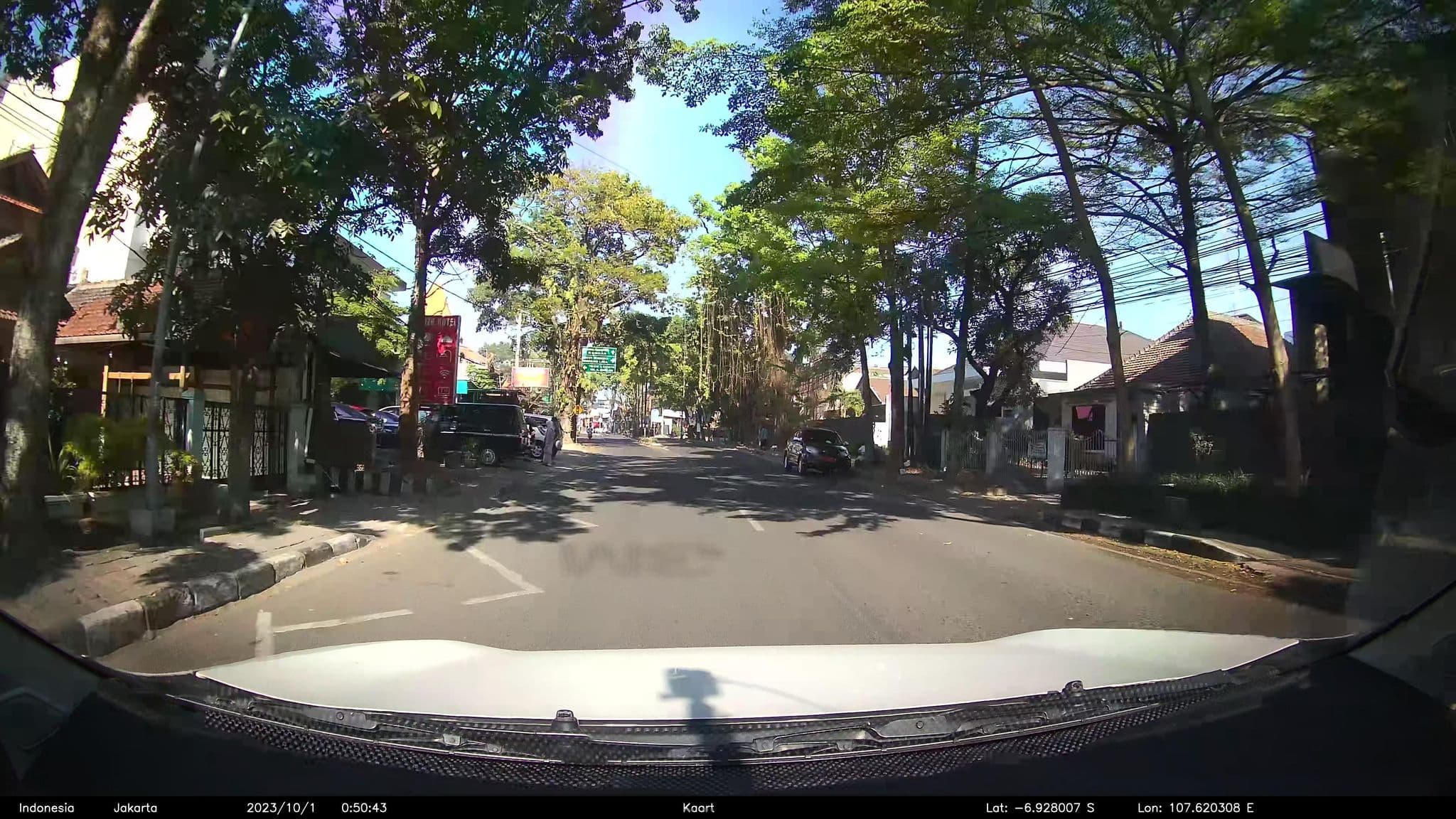 Street view near Rizh Garden, Bandung