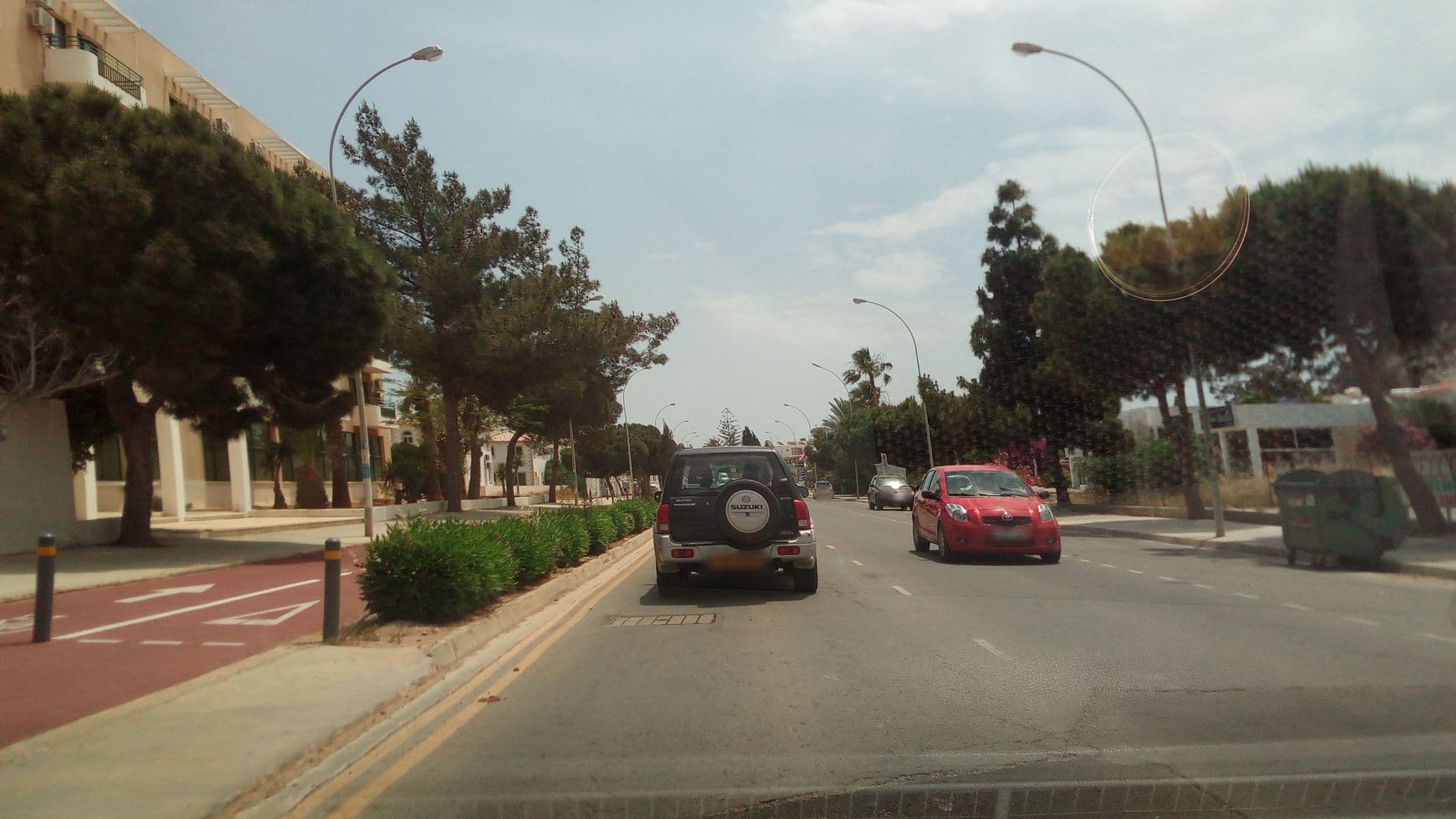 Street view near Maris Grand Waterpark Resort, Protaras — © stpkyriakou (CC BY-SA · Mapillary)