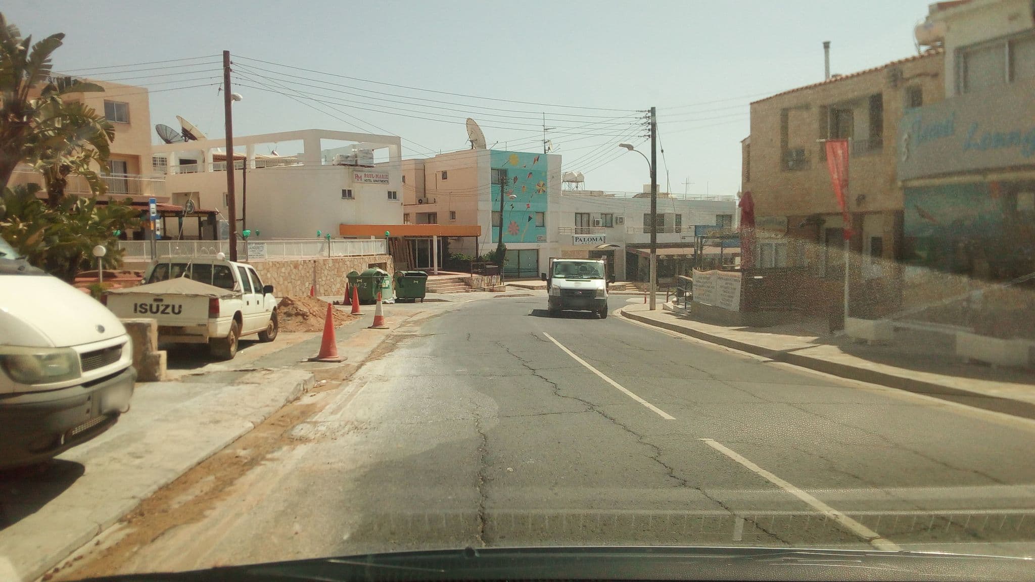 Street view near Amaos Rooms, Ayia Napa — © stpkyriakou (CC BY-SA · Mapillary)