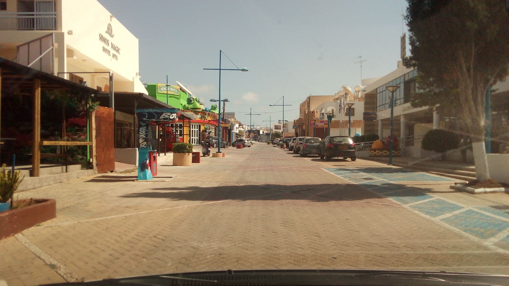 Street view near Simos magic apartments 1, Ayia Napa — © stpkyriakou (CC BY-SA · Mapillary)