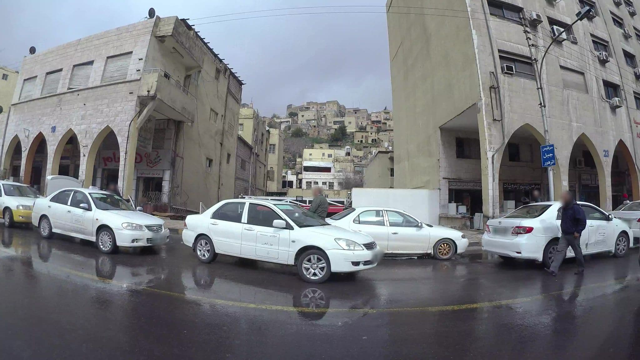 Street view near Asia Hotel, Amman — © kaart_1 (CC BY-SA · Mapillary)