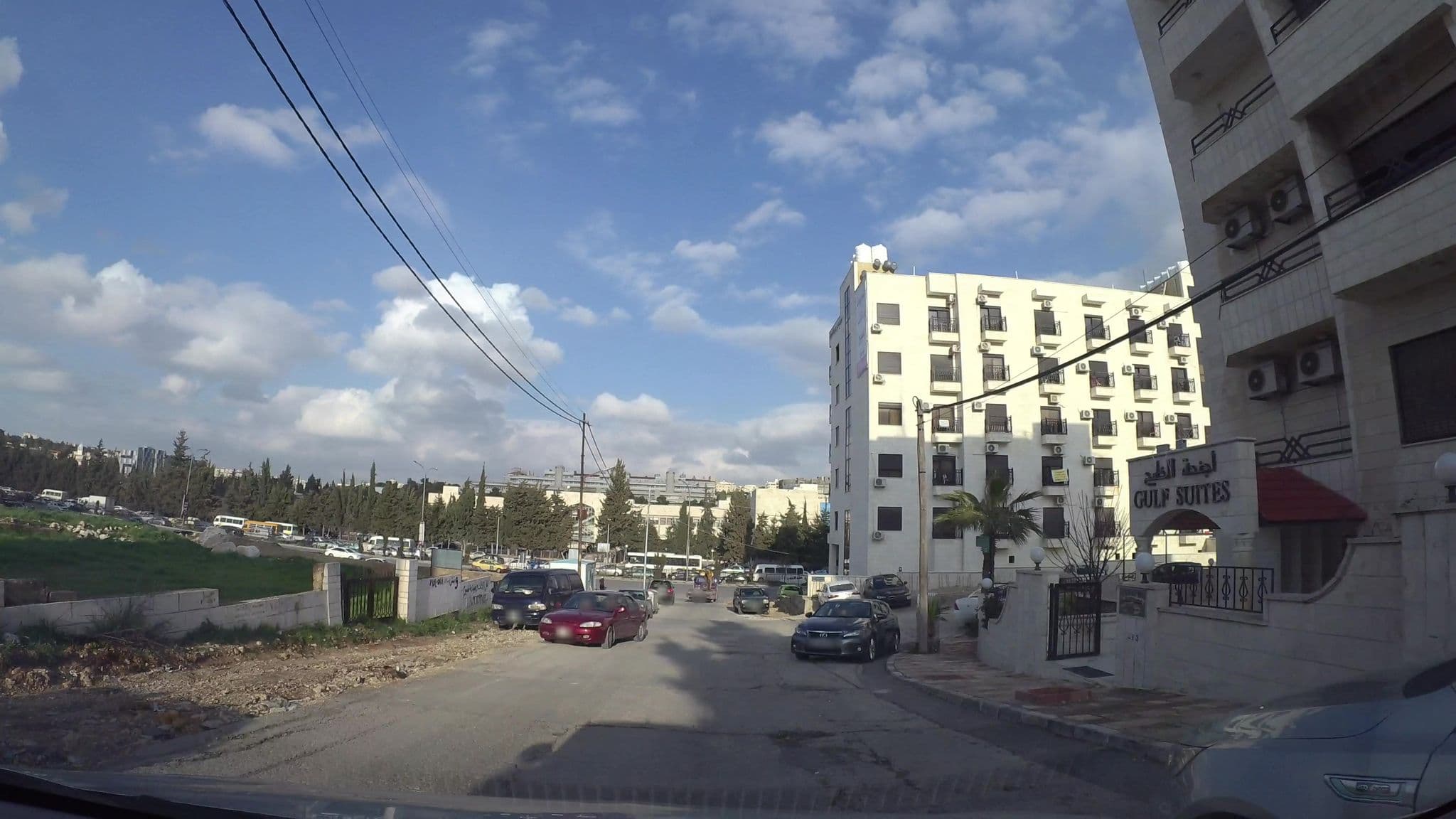 Street view near Al Khaleej Hotel Apartments, Al Jubayhah — © kaartcam (CC BY-SA · Mapillary)