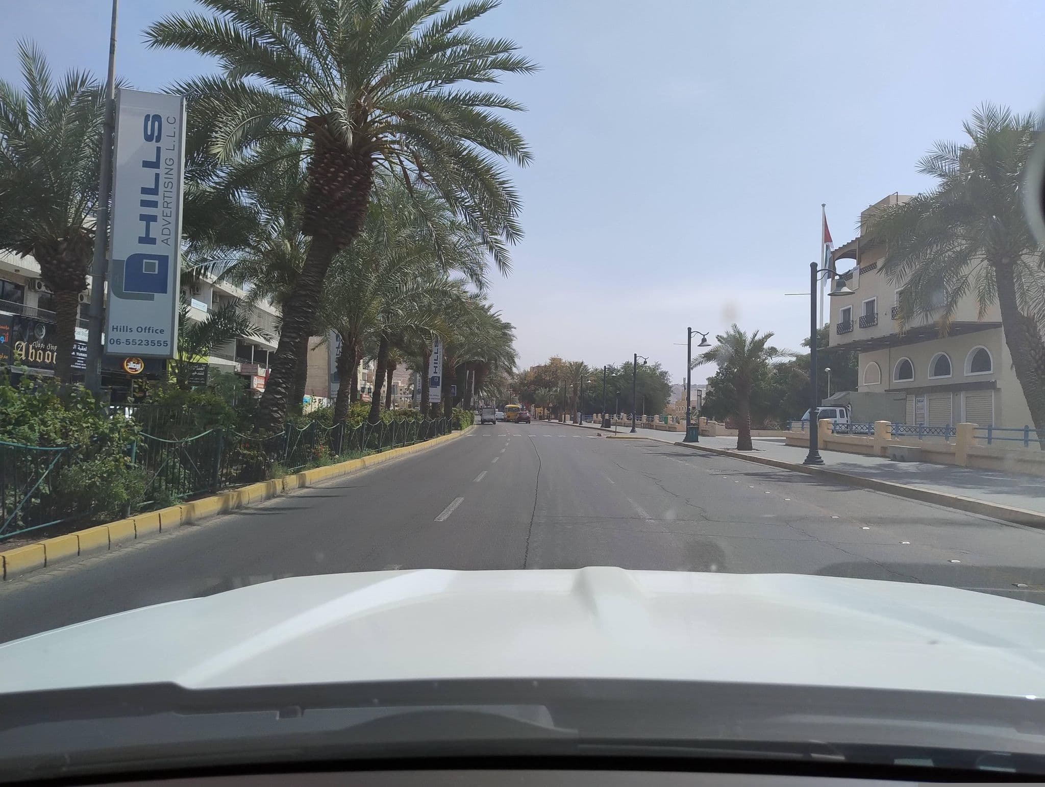 Street view near Nairoukh Hotel - Aqaba, Aqaba — © omarnewdrive (CC BY-SA · Mapillary)