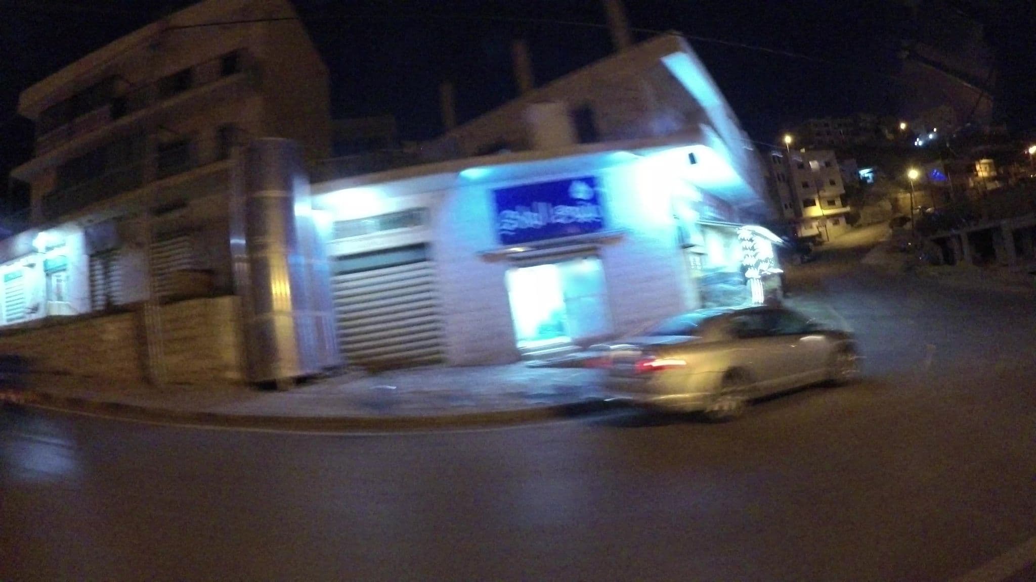 Street view near Over Mountains Hotel, Wadi Musa, Wādī Mūsá — © kaartcam (CC BY-SA · Mapillary)