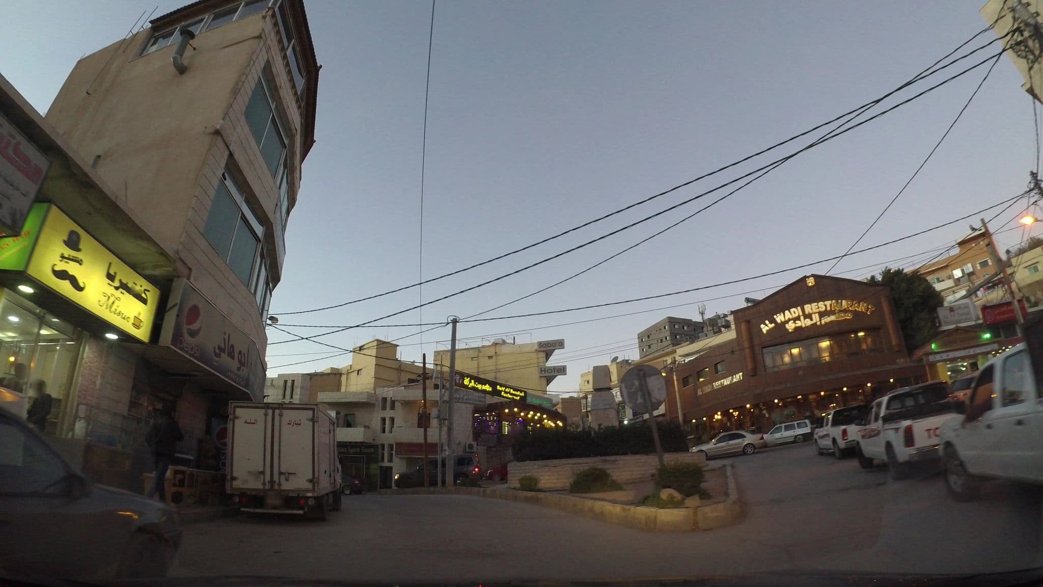 Street view near Hostel, Wādī Mūsá — © kaartcam (CC BY-SA · Mapillary)