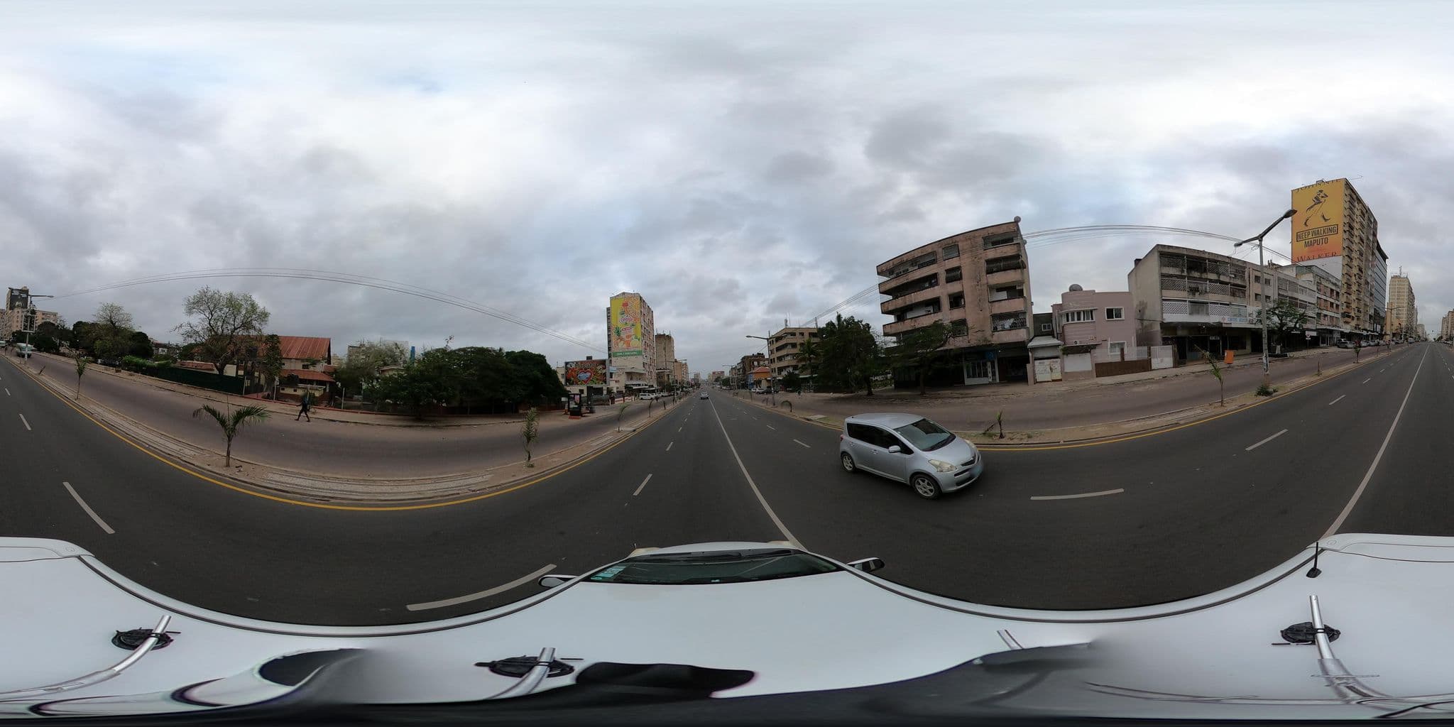 Street view near White Garden Hotel, Maputo — © OMTMOZ (CC BY-SA · Mapillary)