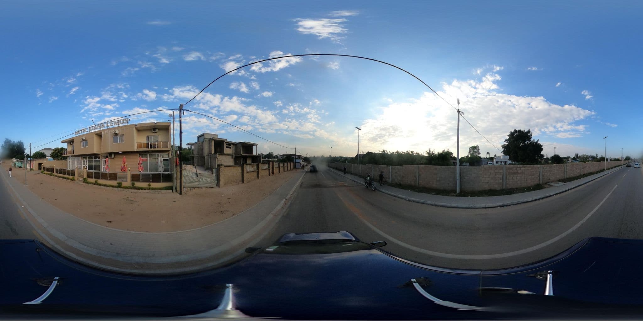 Street view near Hotel Joana Lemos, Maputo — © OMTMOZ (CC BY-SA · Mapillary)