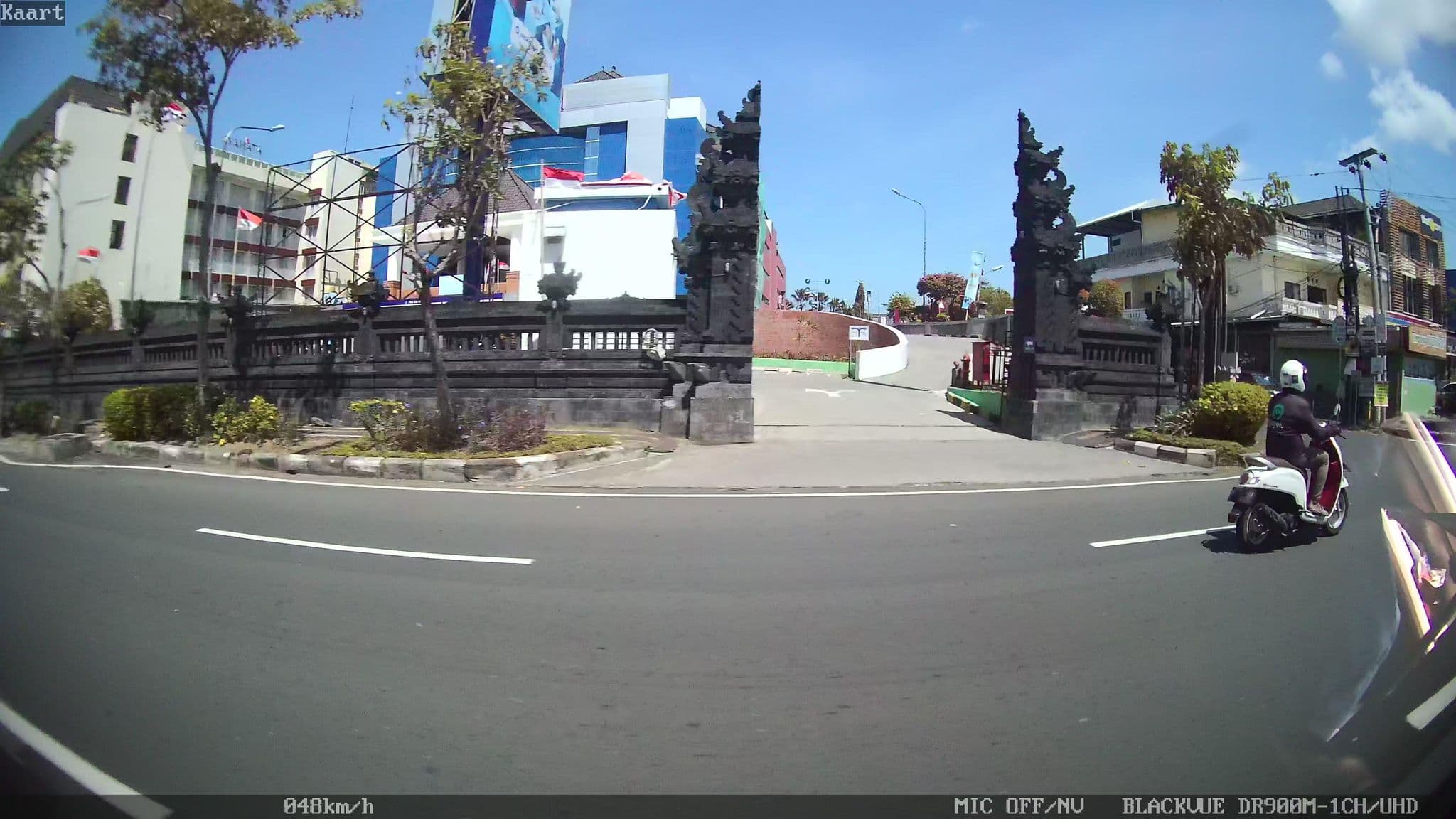Street view near Atanaya Hotel, Legian