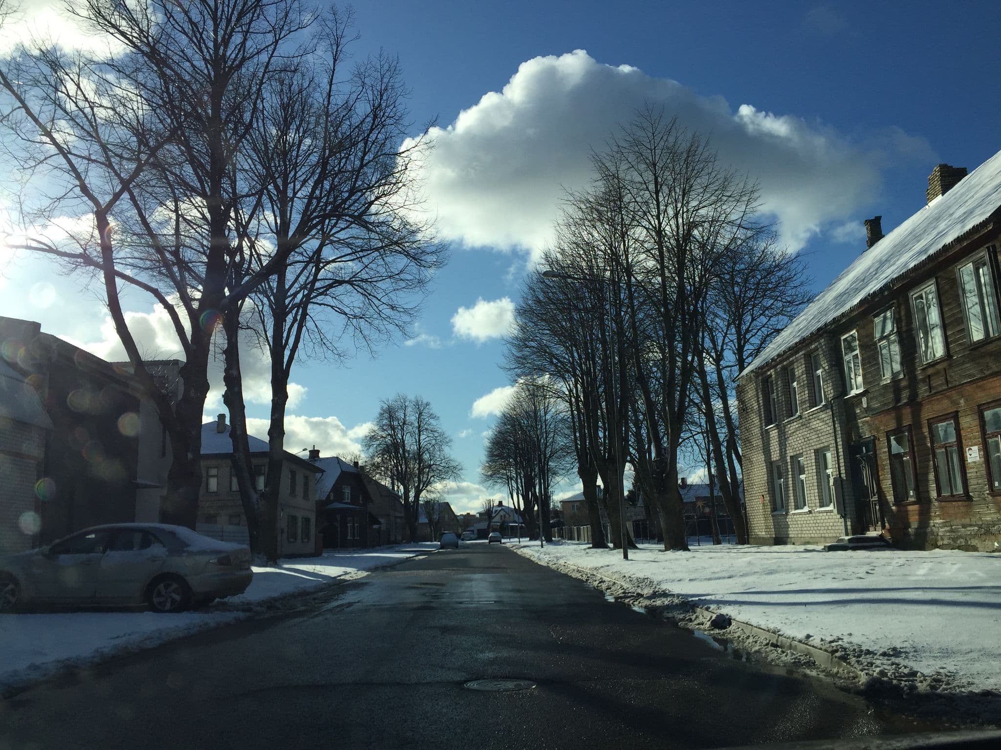 Street view near Tower Hotel, Ventspils — © richlv (CC BY-SA · Mapillary)