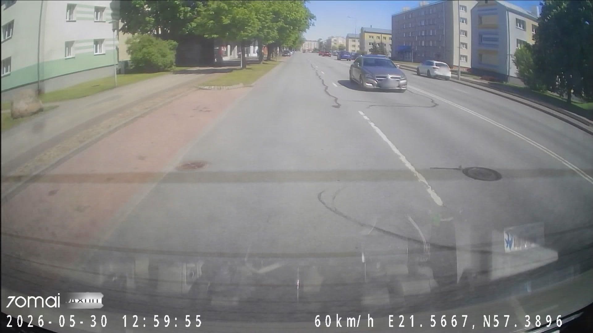 Street view near Ventspils Centr Apartment, Ventspils — © ursus (CC BY-SA · Mapillary)
