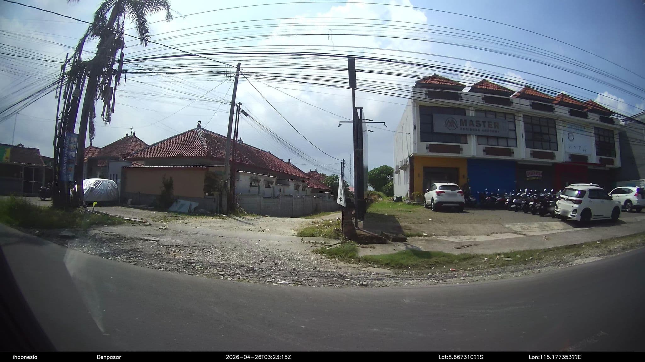 Street view near Bali Puri Hotel, Legian