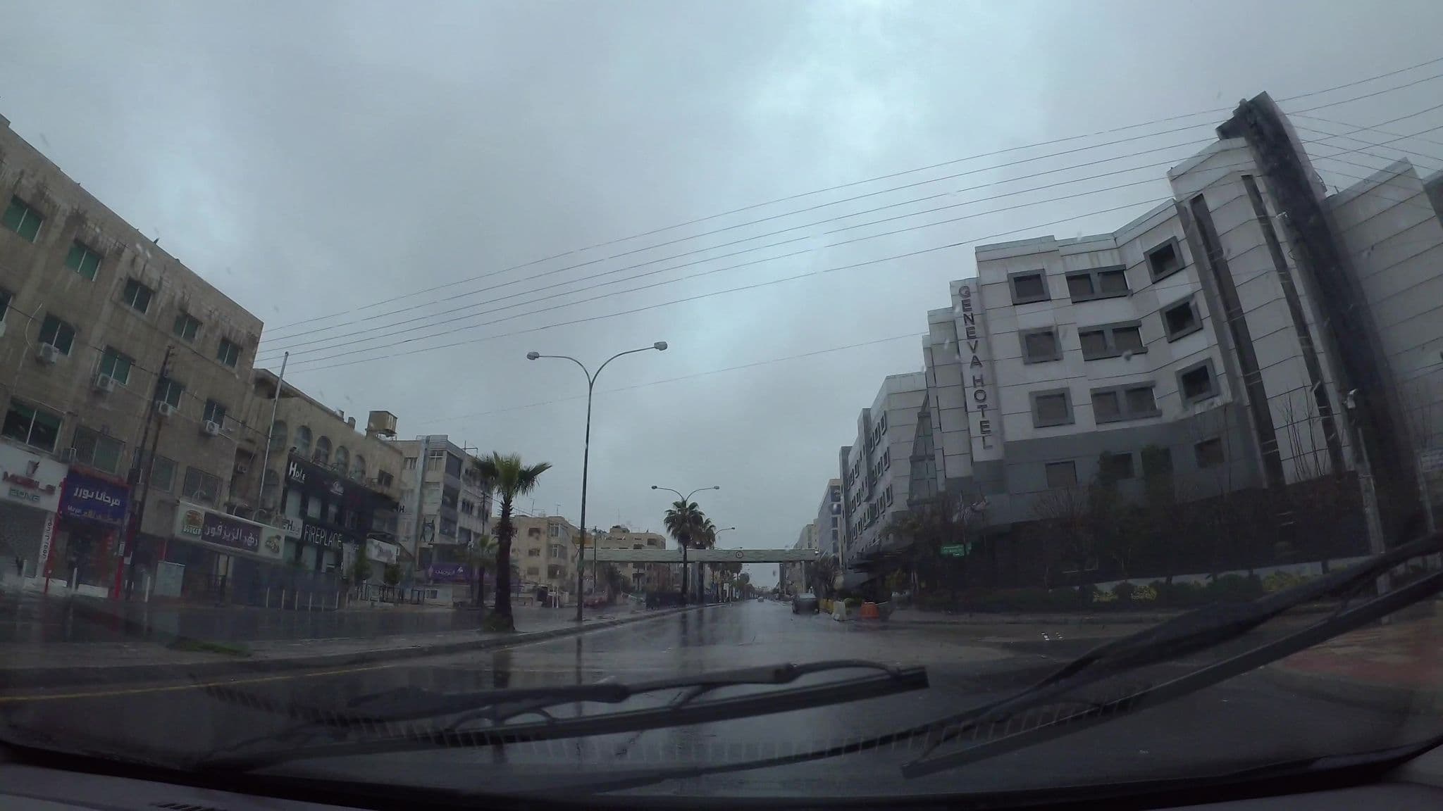 Street view near Geneva Hotel Amman, Ḩayy Khildā — © kaart_1 (CC BY-SA · Mapillary)