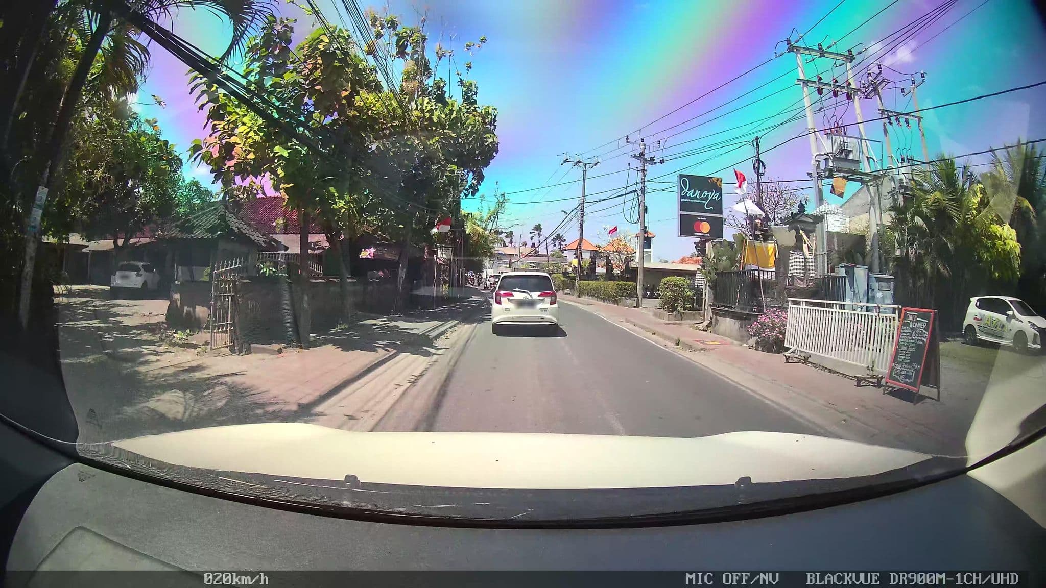 Street view near Danoya Villa, Legian