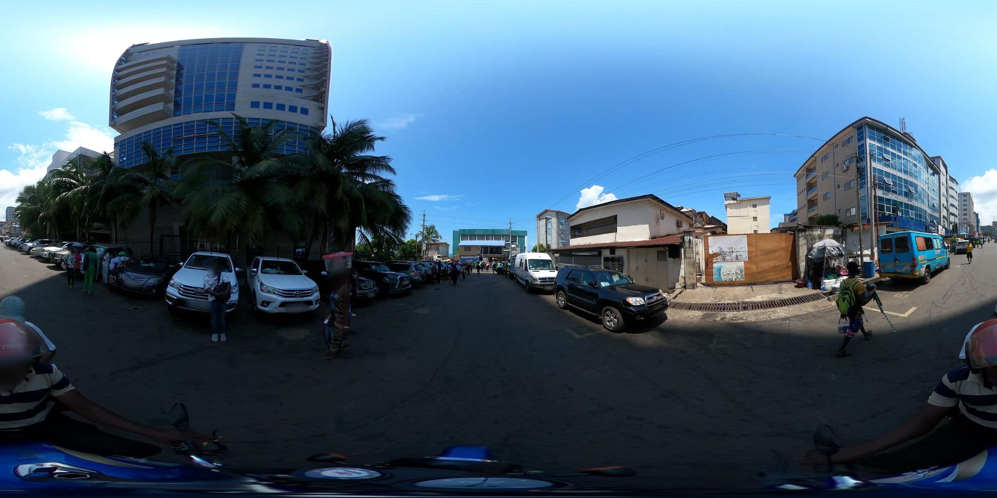 Street view near The View Hotel, Restaurant & Sky Lounge, Freetown — © Abasieno (CC BY-SA · Mapillary)