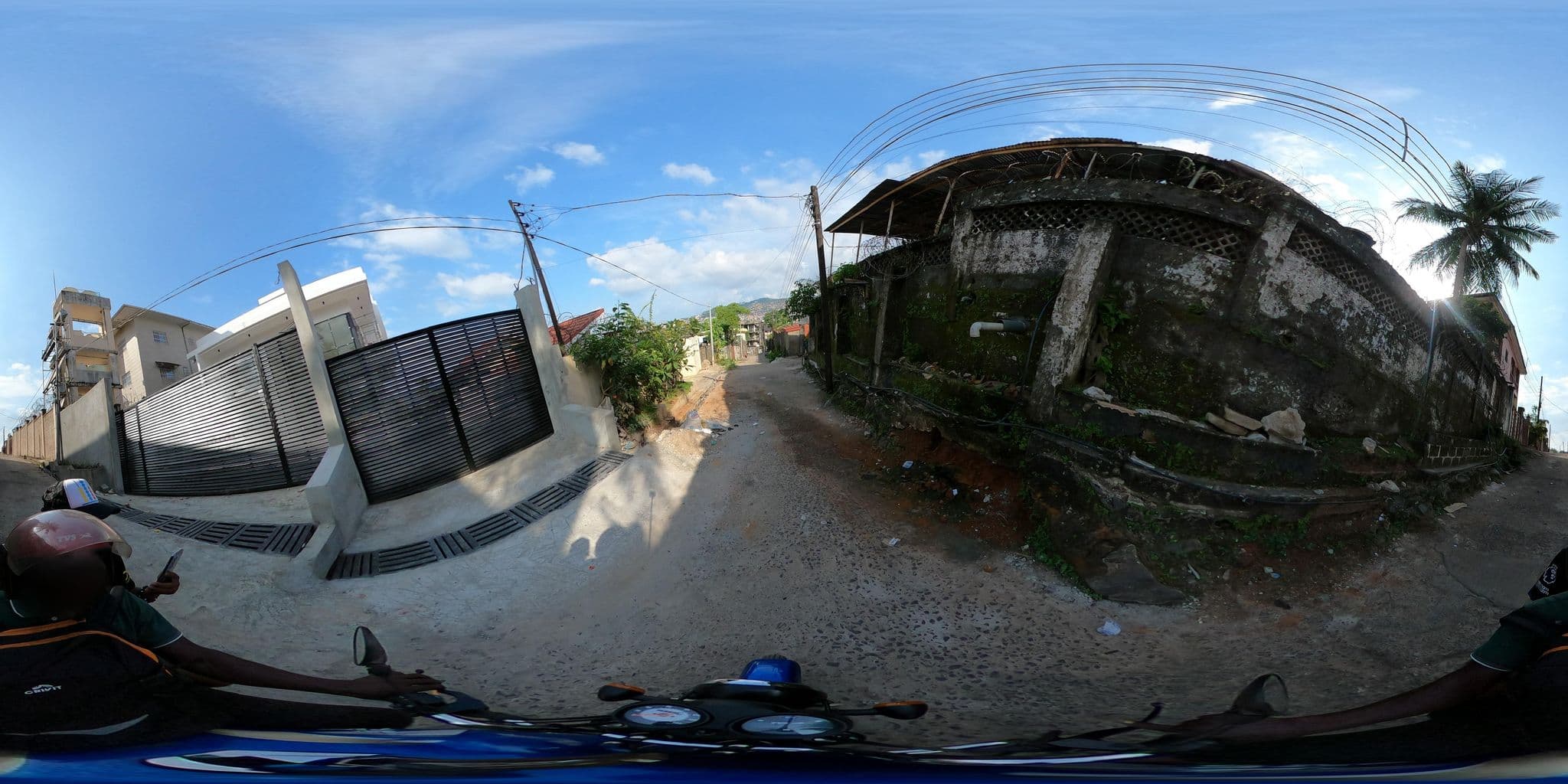 Street view near Hotel Africanus, Freetown — © Jborg88 (CC BY-SA · Mapillary)