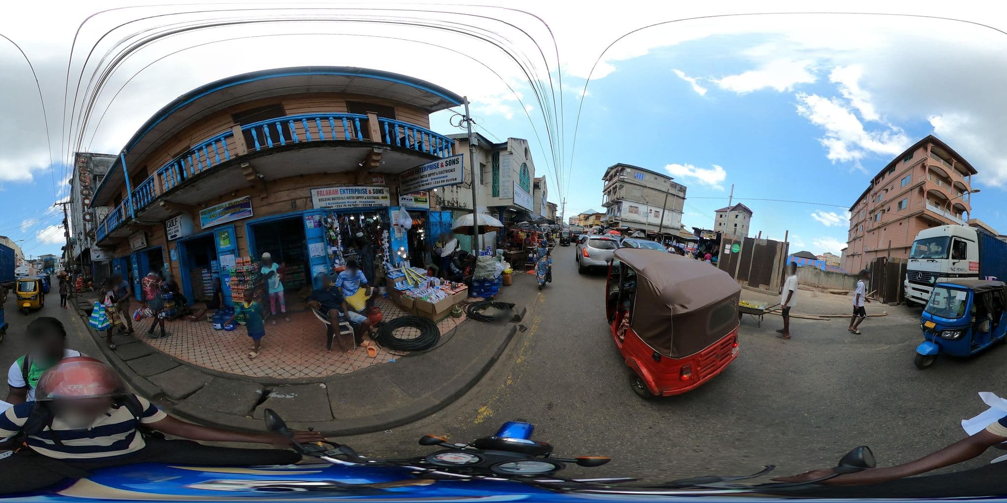 Street view near Tee's Furnished Apartment, Freetown — © Franklyn_1 (CC BY-SA · Mapillary)