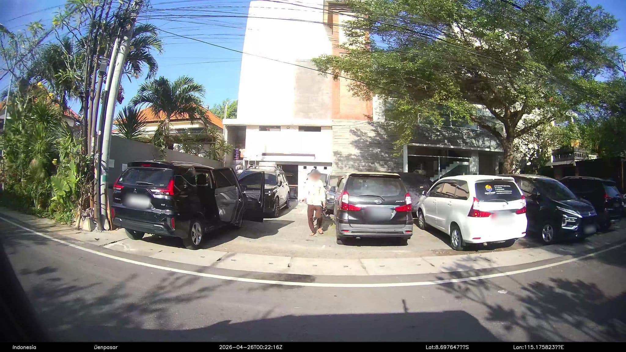 Street view near Legian Sunset Residence, Legian