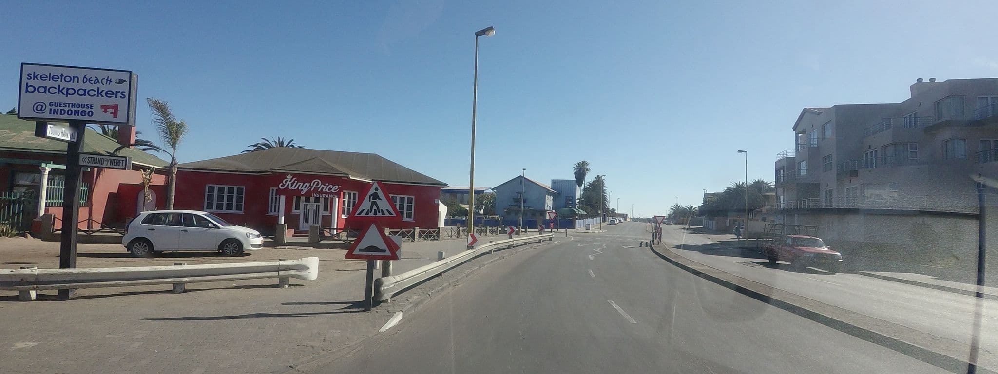 Street view near The Mole Guesthouse - Swakopmund, Swakopmund — © tallguy (CC BY-SA · Mapillary)