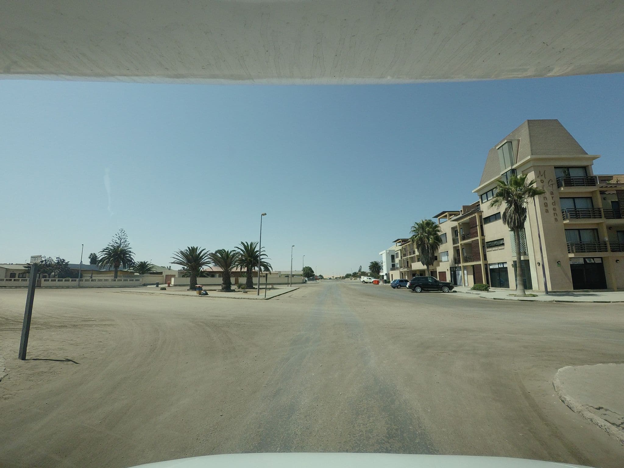 Street view near Moringa Gardens Apartment, Swakopmund — © tallguy (CC BY-SA · Mapillary)