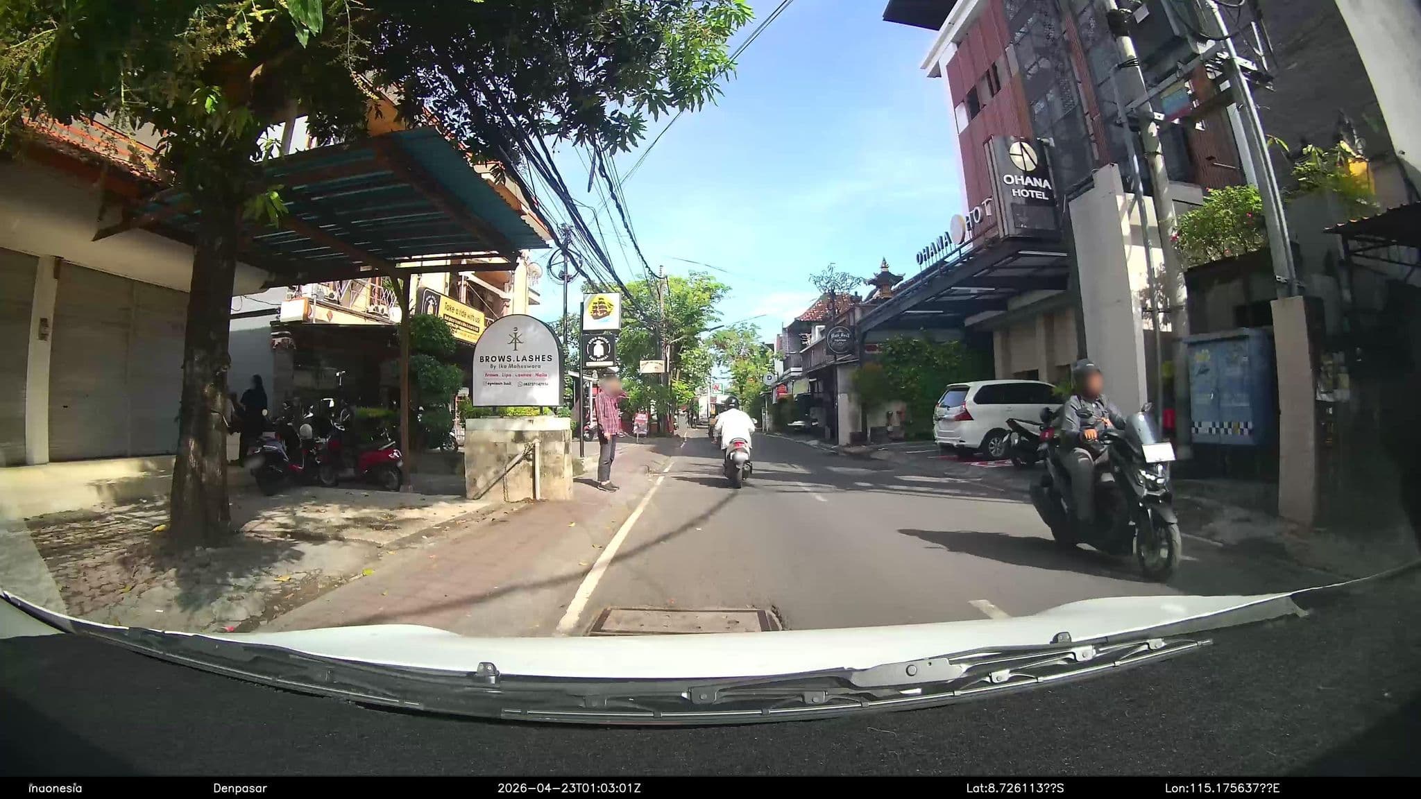Street view near Ohana Hotel Kuta, Kuta