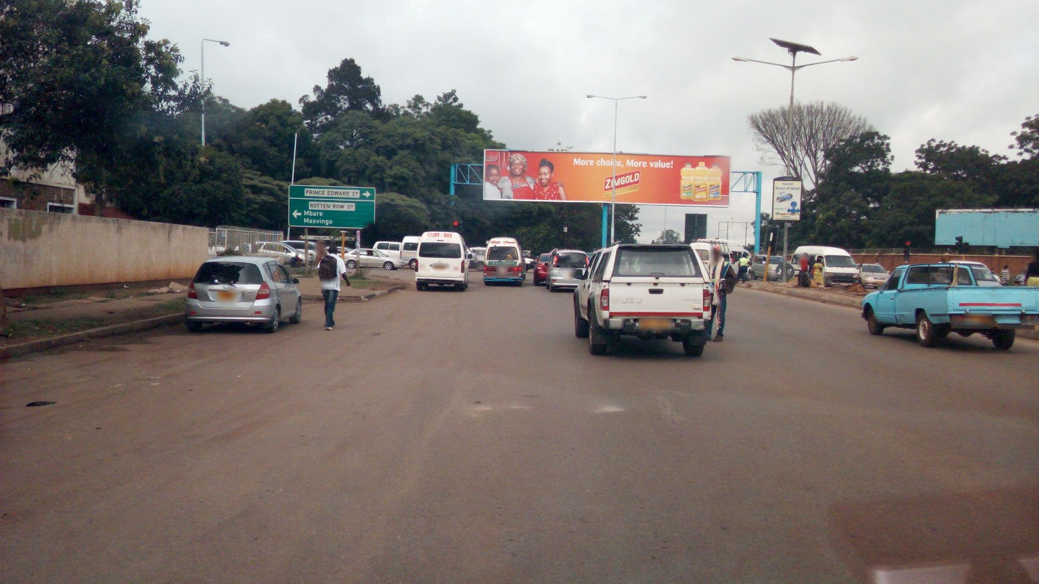 Street view near N1 Hotel Rotten Row Harare, Harare — © rubynikki (CC BY-SA · Mapillary)