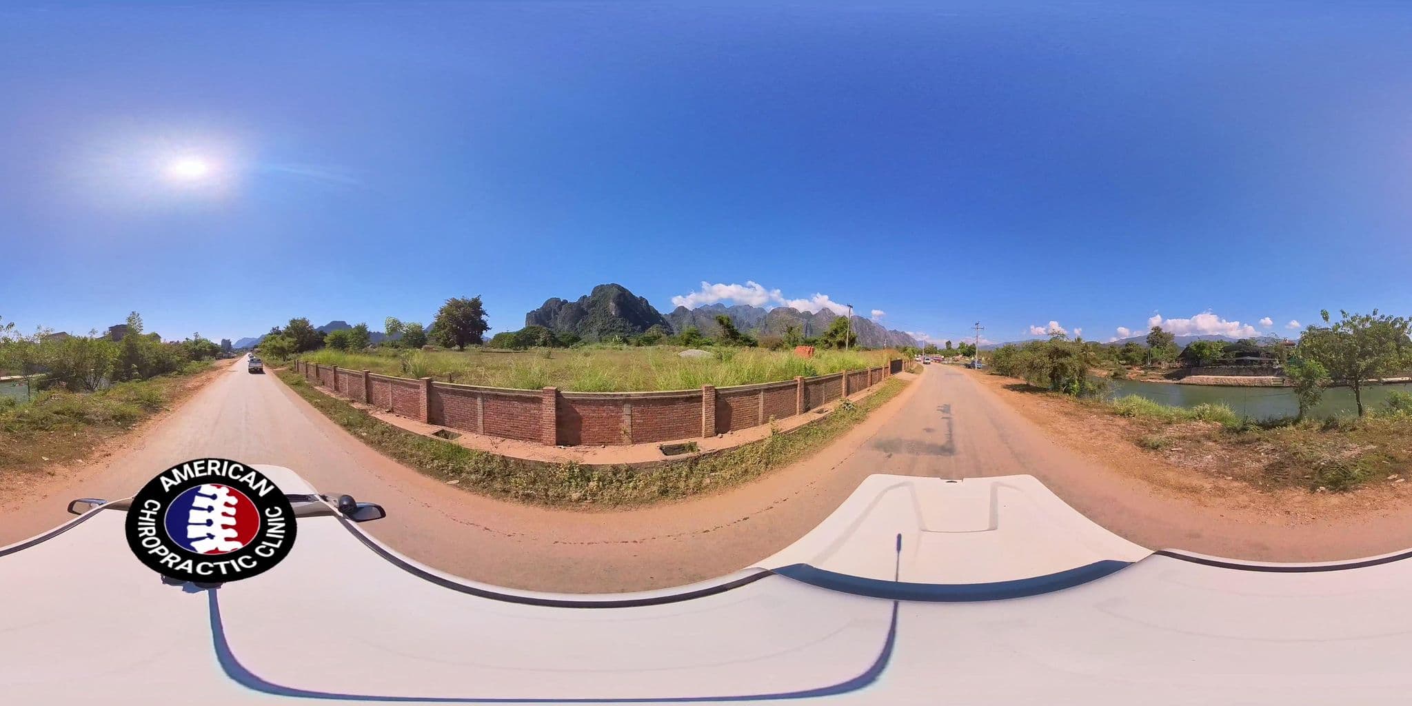 Street view near Nature Resort Vangvieng, Vang Vieng — © DrLogan (CC BY-SA · Mapillary)