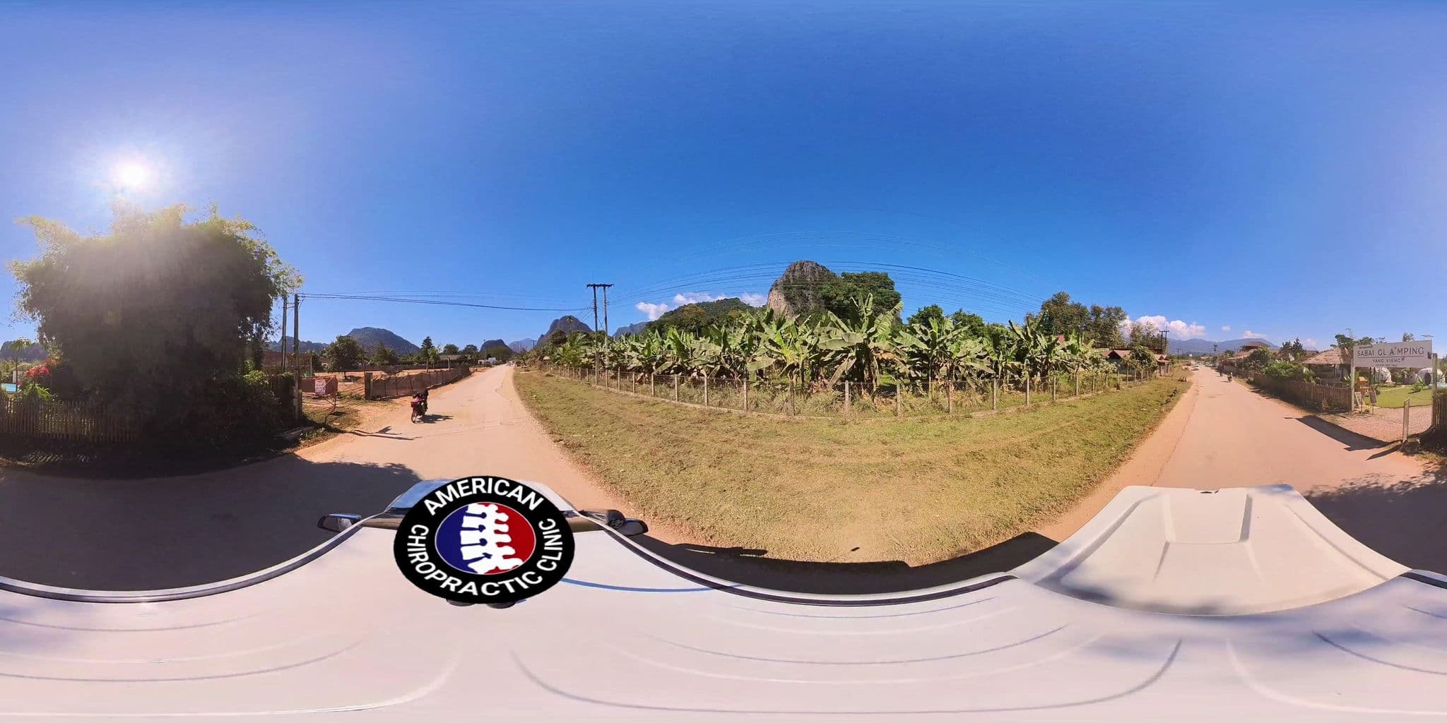 Street view near Sabai Glamping Vang Vieng, Vang Vieng — © DrLogan (CC BY-SA · Mapillary)