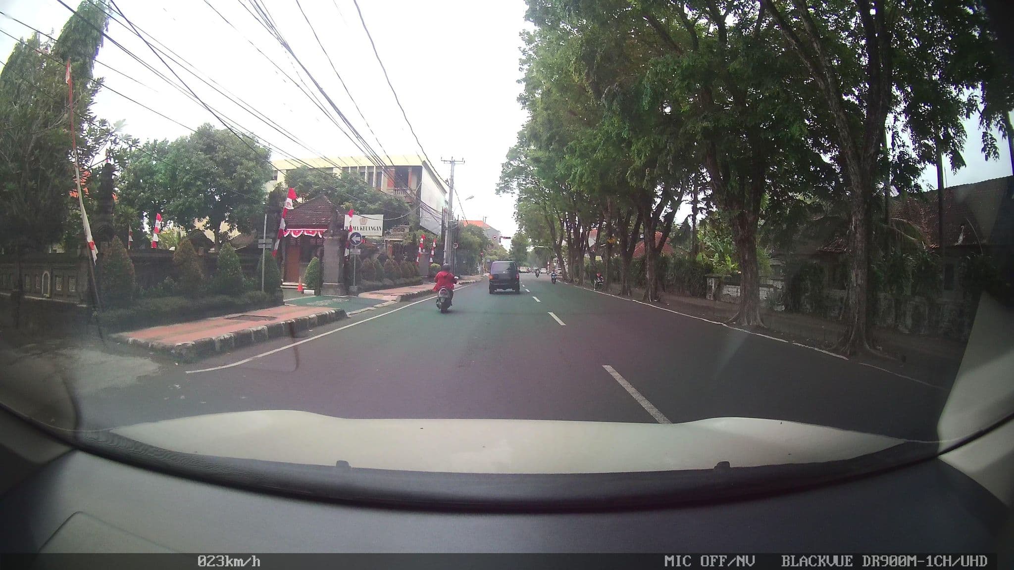 Street view near Wisma Keuangan, Denpasar