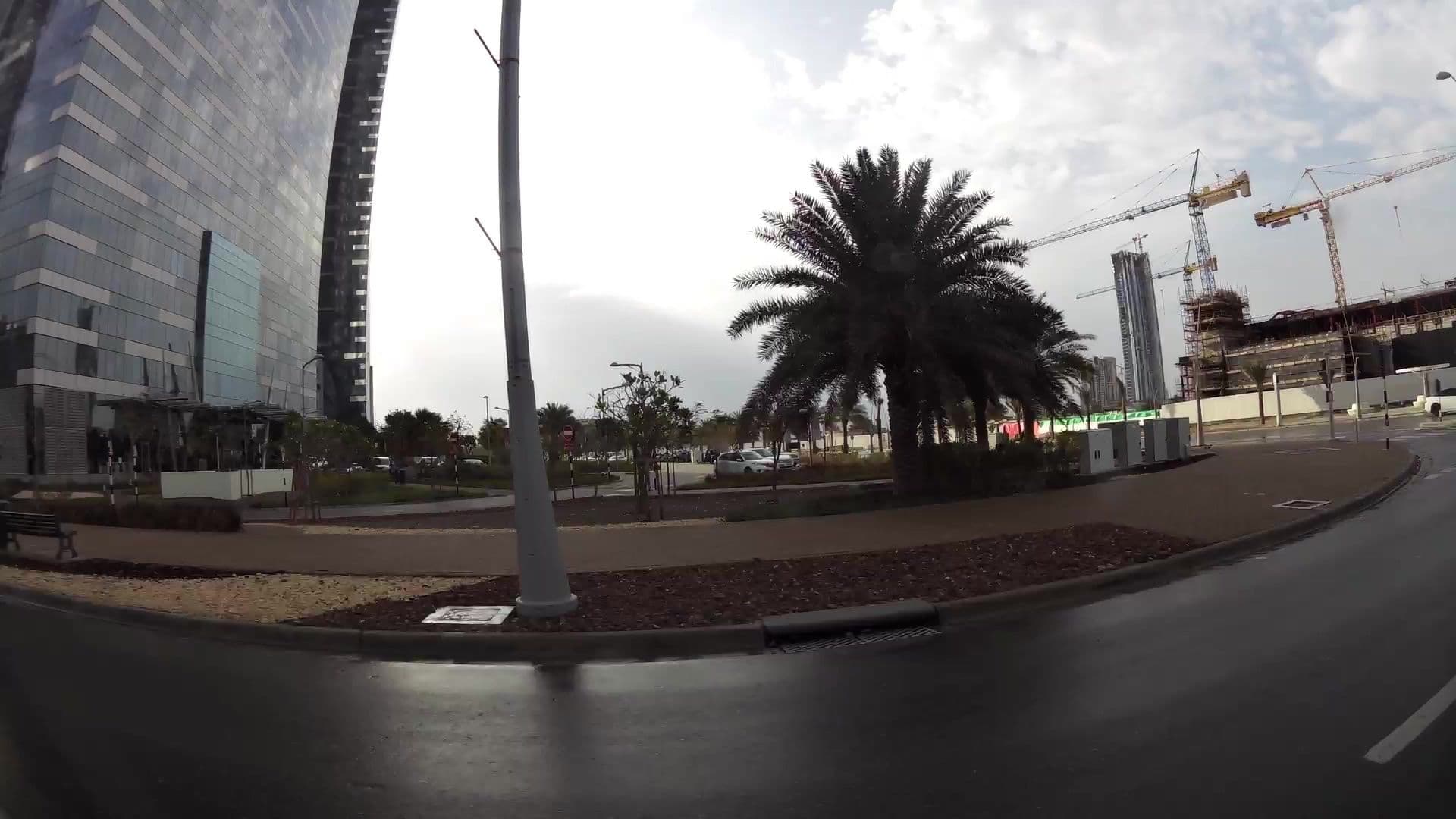 Street view near One-bedroom Furnished Apartment With Balcony, Abu Dhabi — © kaartcam (CC BY-SA · Mapillary)