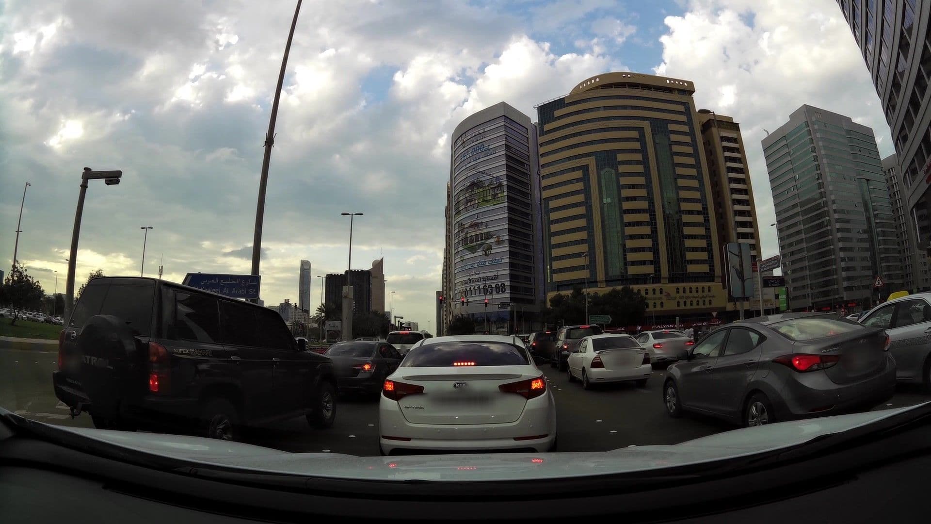Street view near Ramee Garden Hotel Apartments, Abu Dhabi — © kaartcam (CC BY-SA · Mapillary)