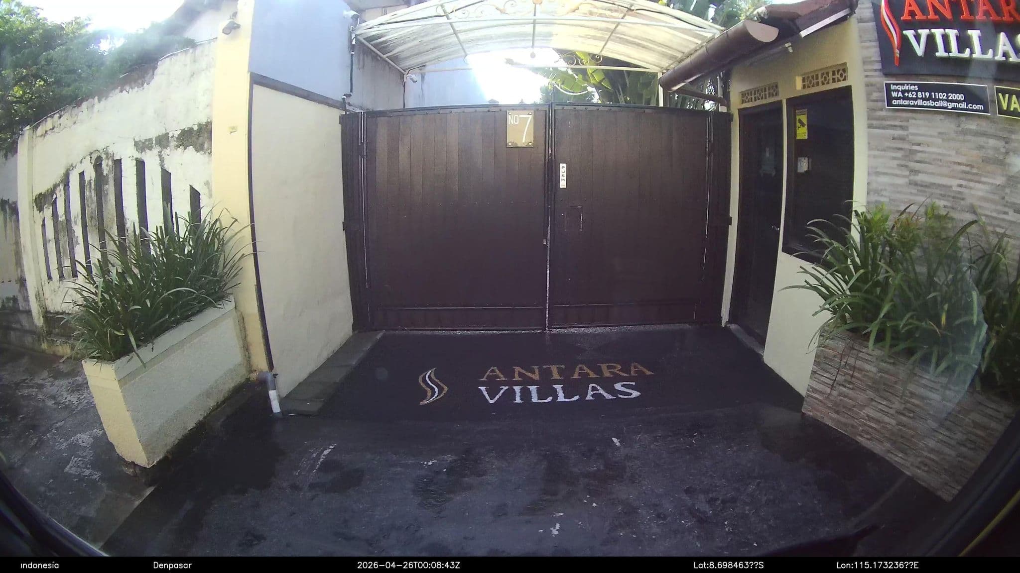 Street view near Villa Raka, Legian — © Kaart---LEFT (CC BY-SA · Mapillary)