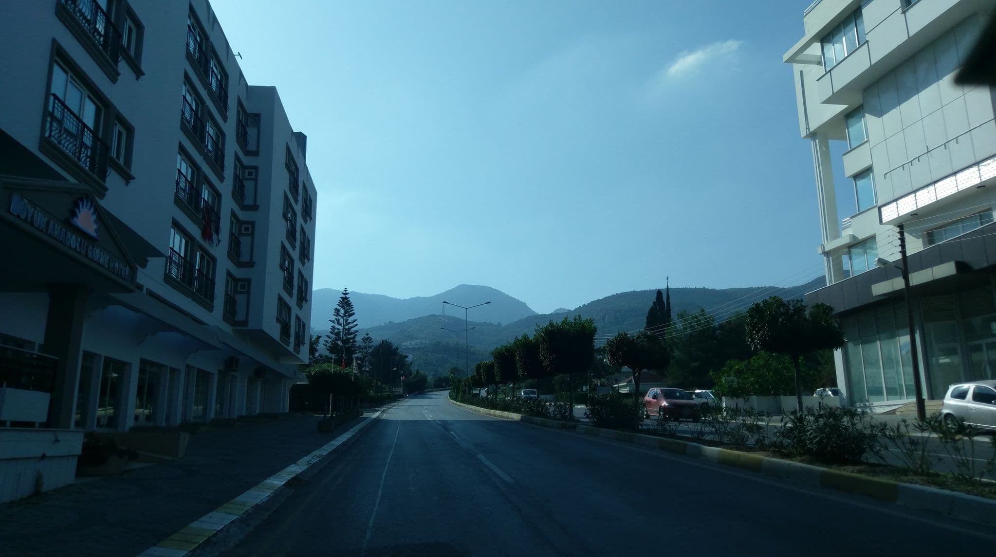 Street view near Uptown Girne Hotel, Kyrenia — © ozkanilyasaksu (CC BY-SA · Mapillary)