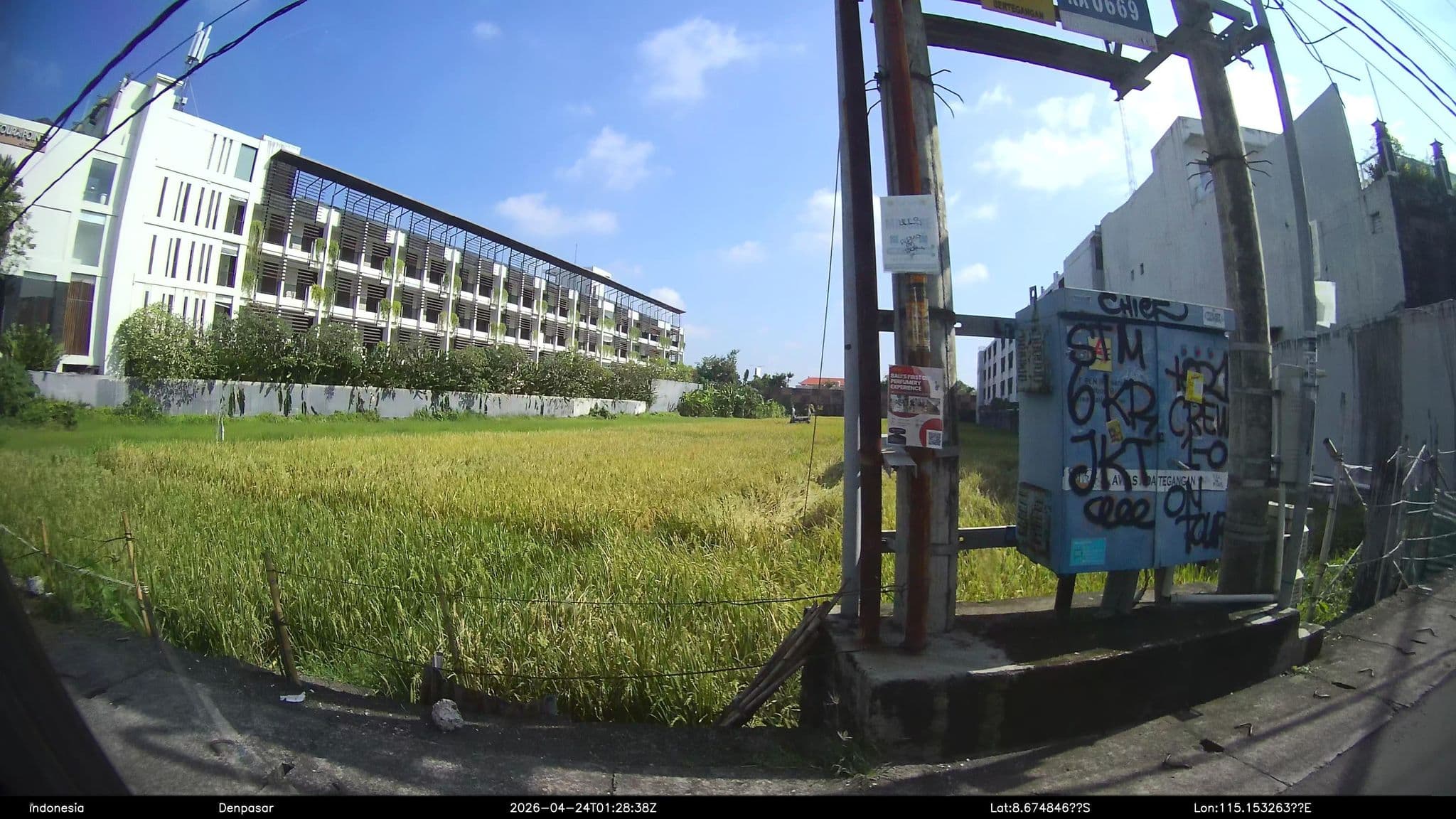 Street view near The Alea Hotel Seminyak, Legian