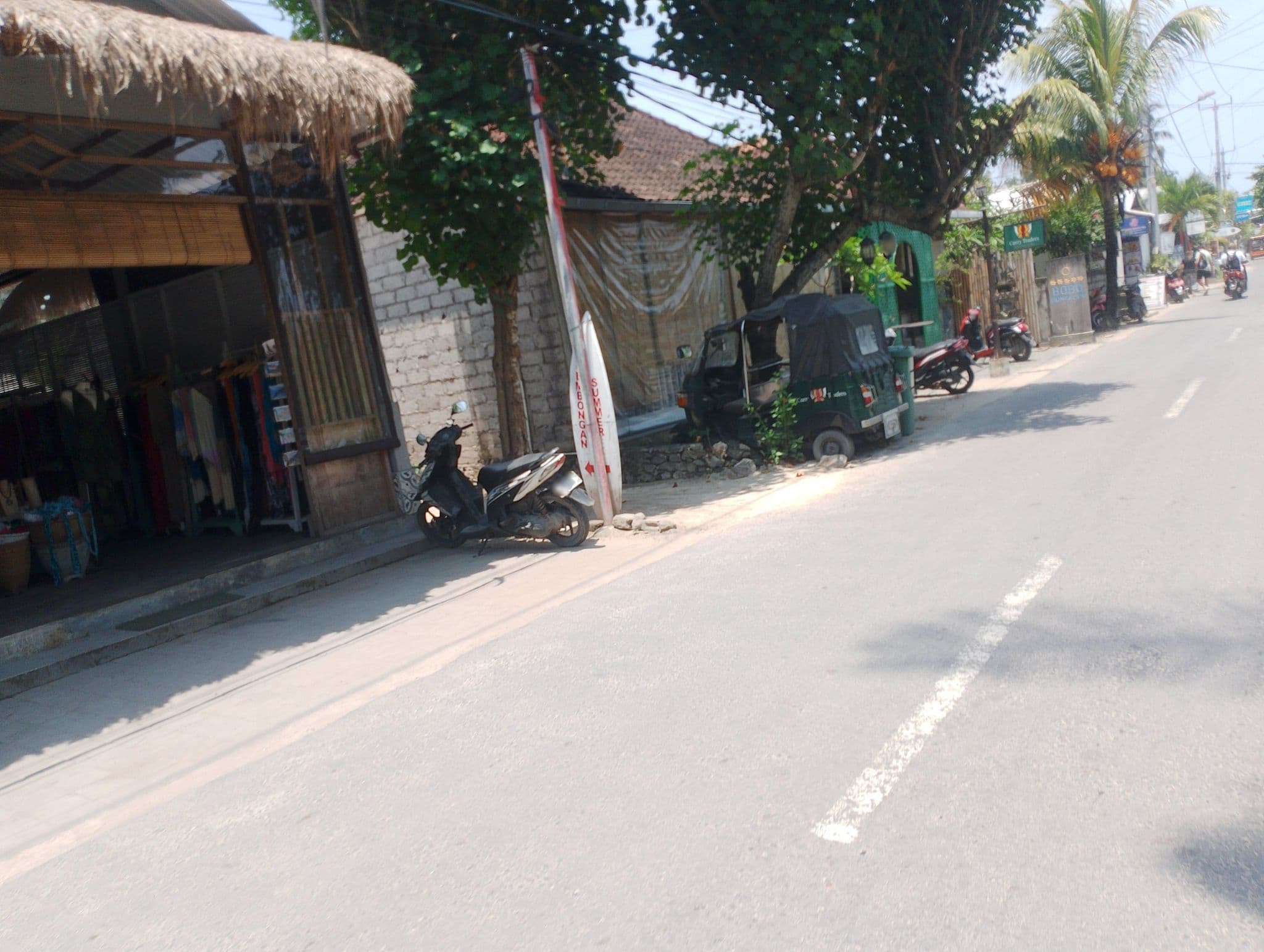 Street view near Surya Homestay, Klungkung