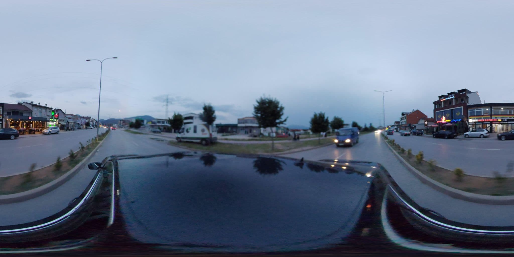 Street view near Hotel Admiral, Prizren — © mapconcierge (CC BY-SA · Mapillary)