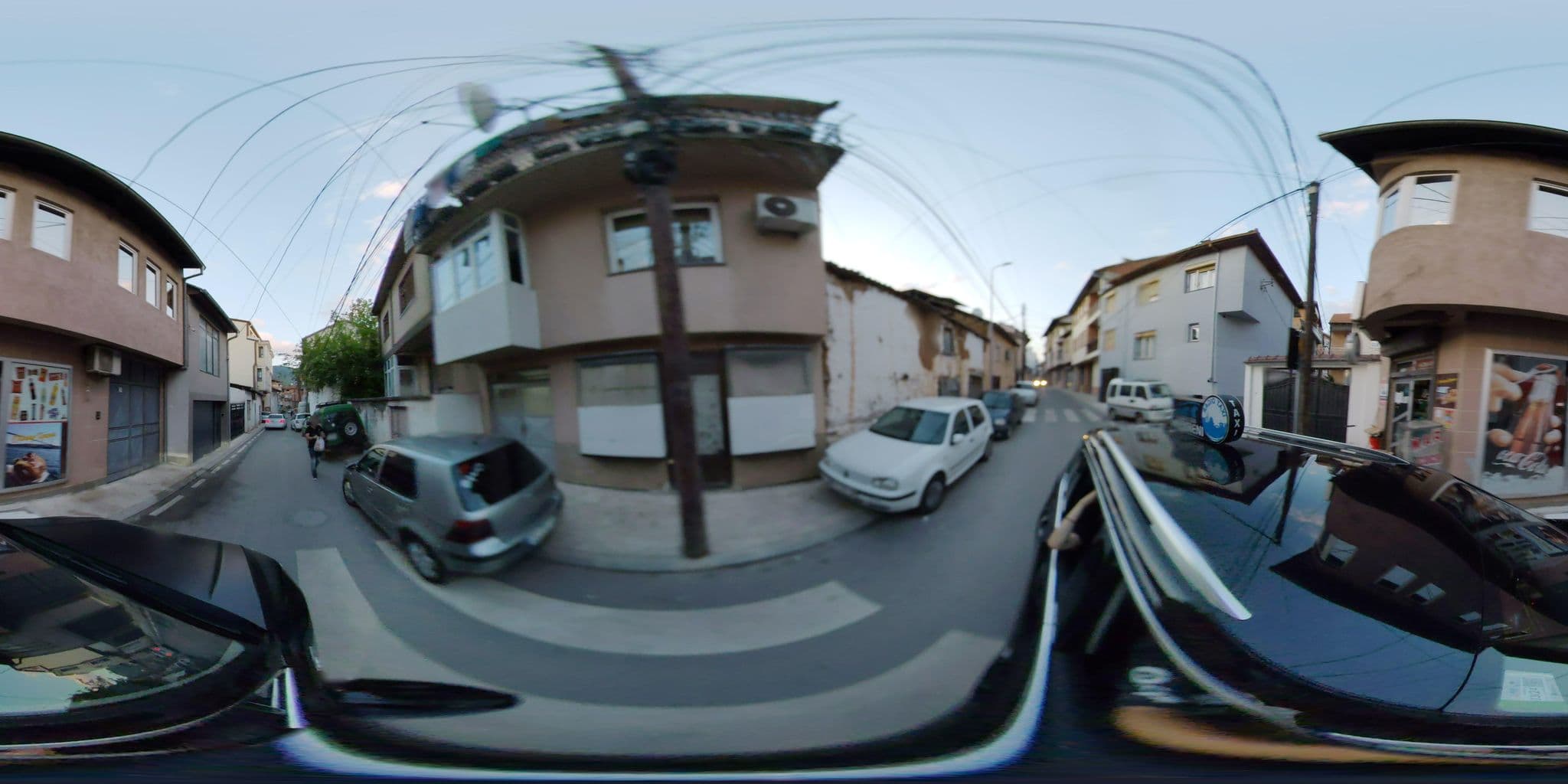 Street view near Hotel Luna, Prizren — © mapconcierge (CC BY-SA · Mapillary)