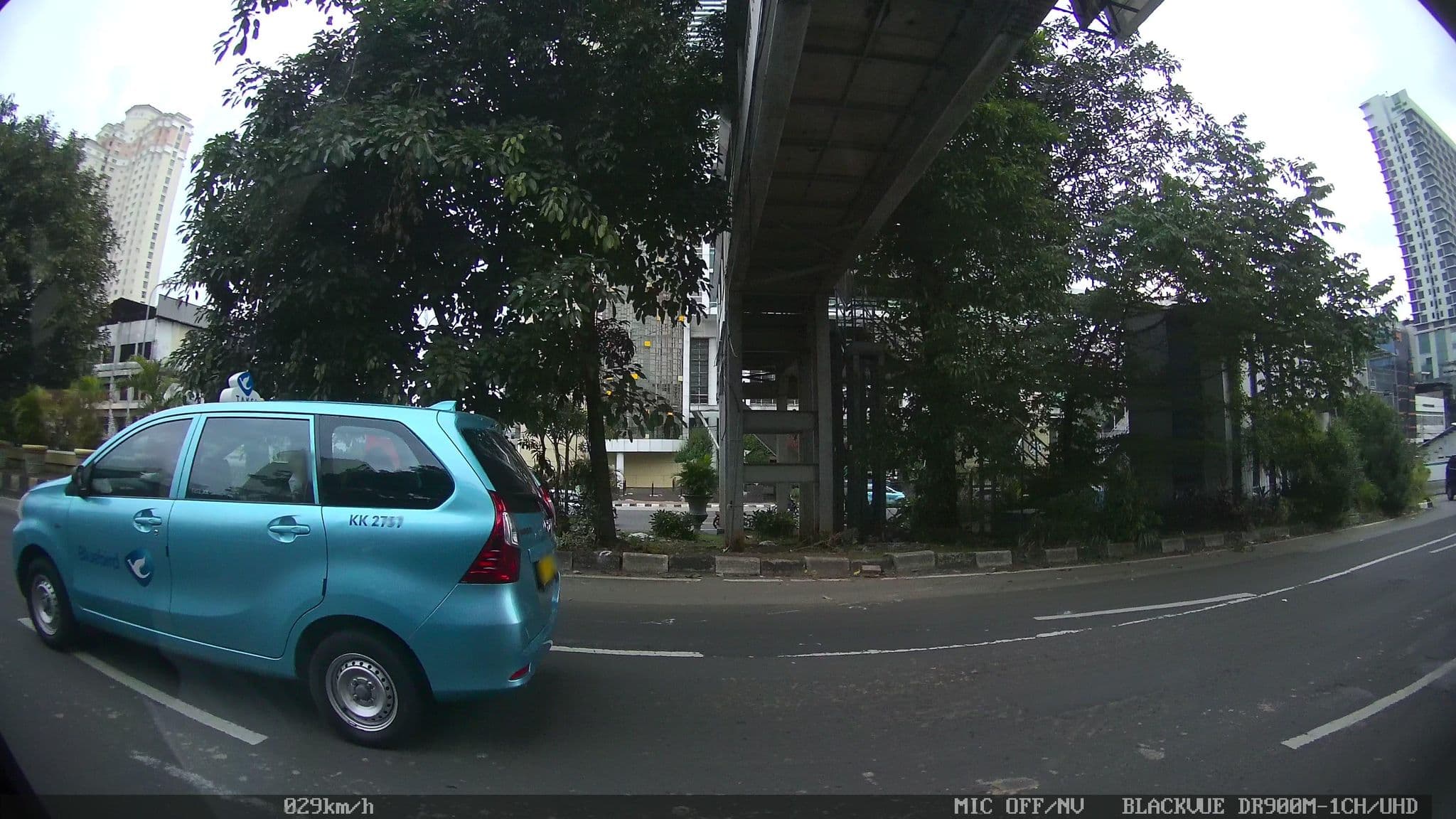 Street view near Hotel Novotel Gajah Mada, Jakarta