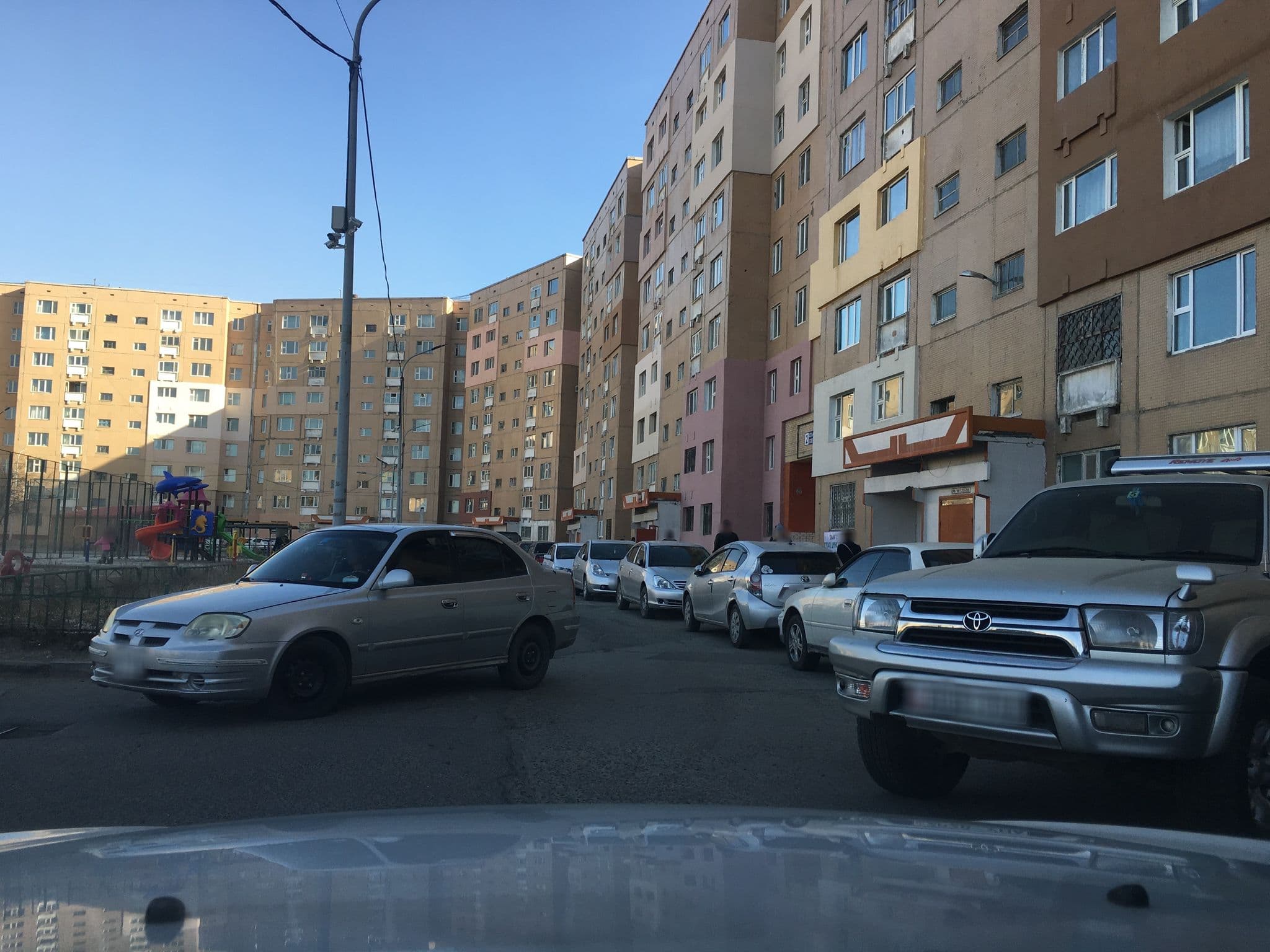 Street view near Greentara Eco Guesthouse, Ulan Bator — © munkhbold (CC BY-SA · Mapillary)
