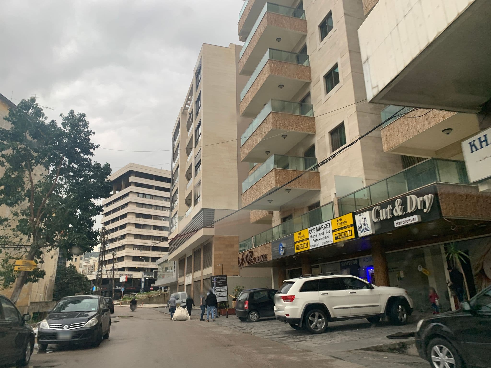Street view near Laforge Residence, Jounieh — © ziadg (CC BY-SA · Mapillary)