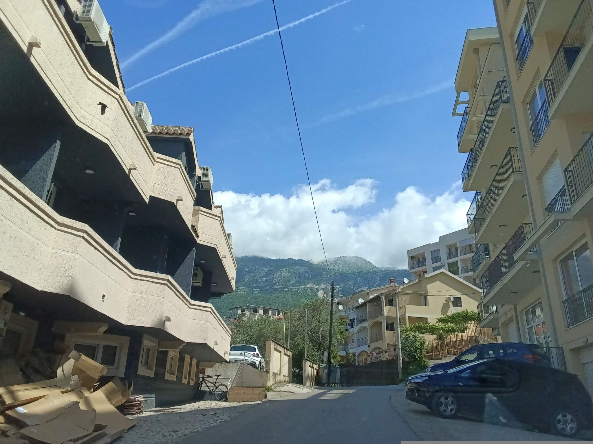 Street view near U-Night Hostel, Budva — © gisbudva (CC BY-SA · Mapillary)