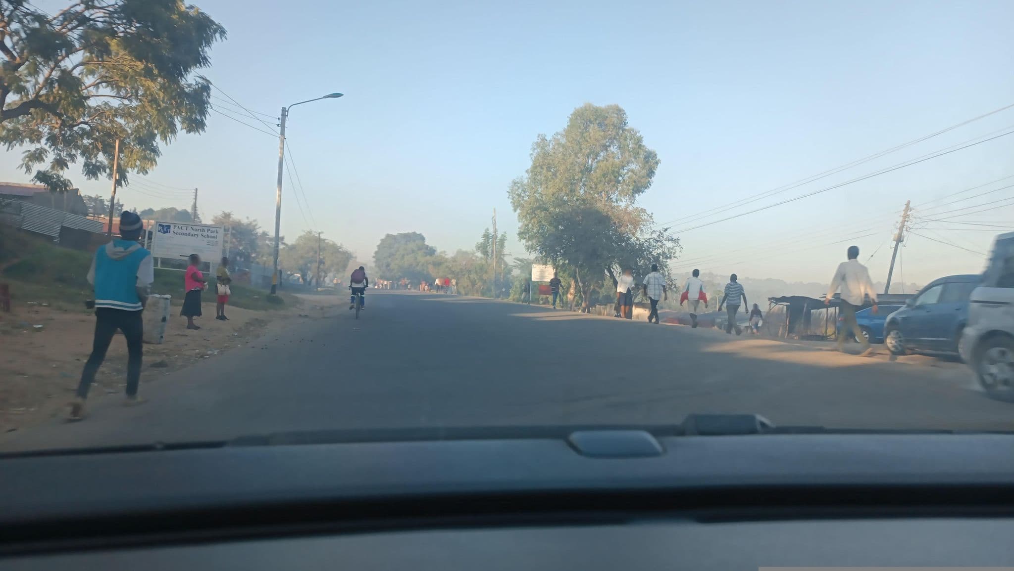 Street view near International College of Business and Management, Blantyre — © PatrickKalonde (CC BY-SA · Mapillary)