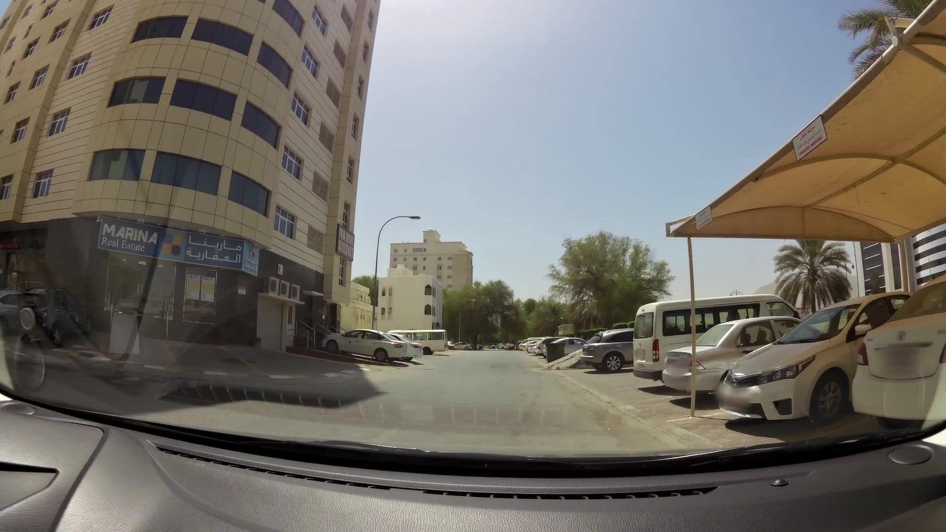 Street view near The Palace Hotel, Muscat, Bawshar — © kaartcam (CC BY-SA · Mapillary)
