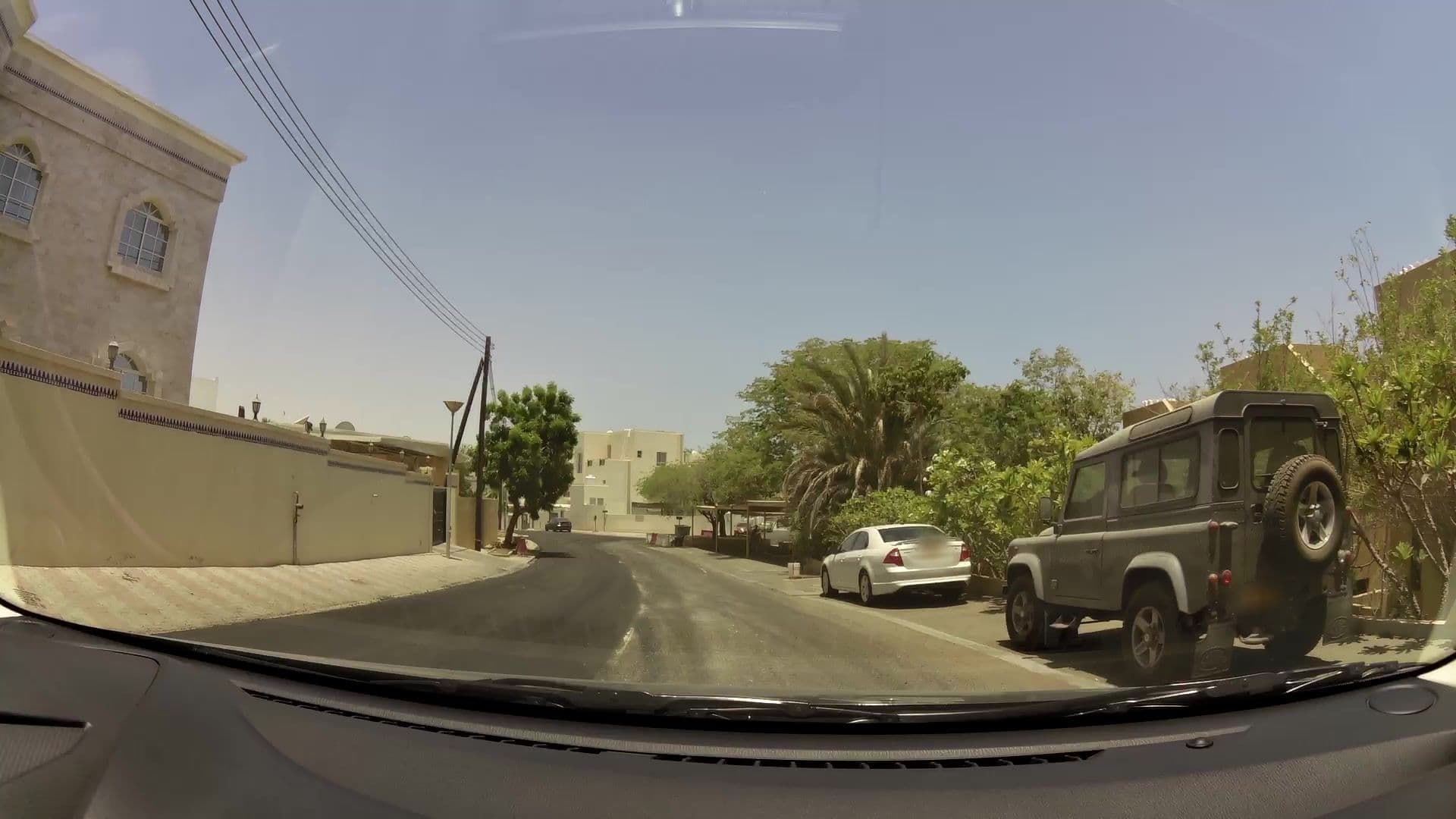 Street view near Palm Tree Gardens, Muscat — © kaartcam (CC BY-SA · Mapillary)
