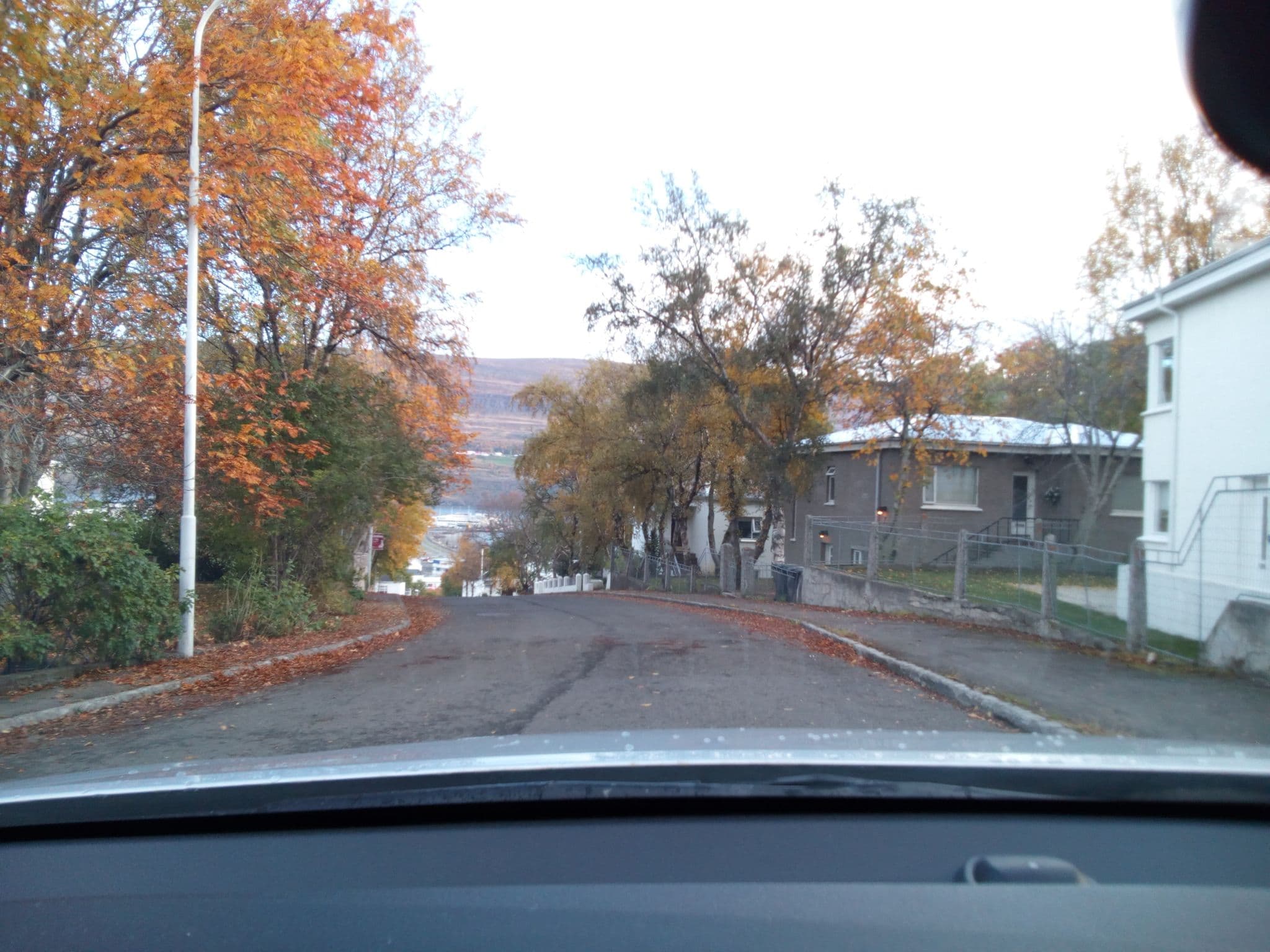 Street view near helgi magri appartment, Akureyri — © parad0x (CC BY-SA · Mapillary)