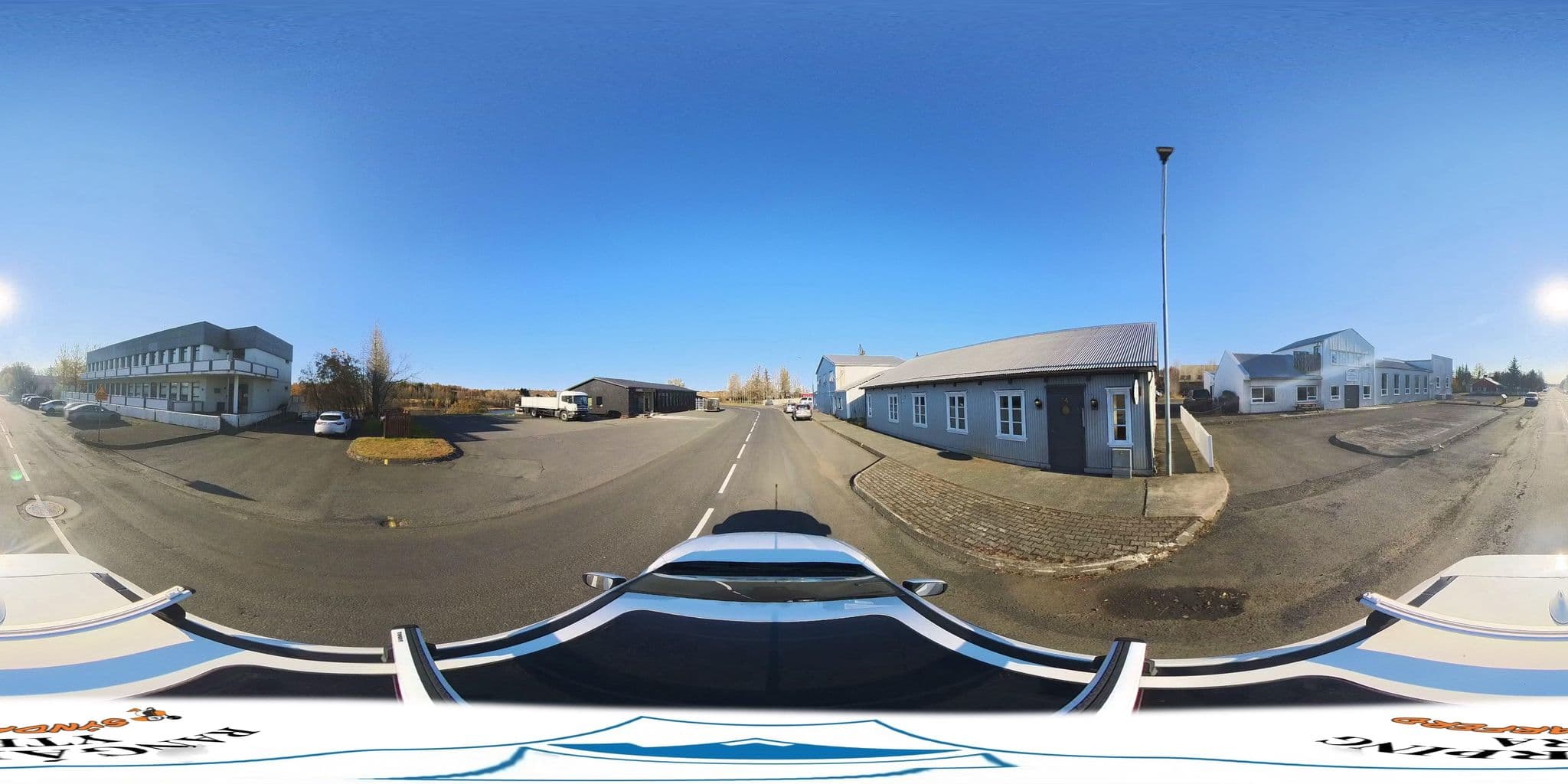 Street view near Welcome Riverside Guesthouse, Hvolsvöllur — © Syndarferd (CC BY-SA · Mapillary)