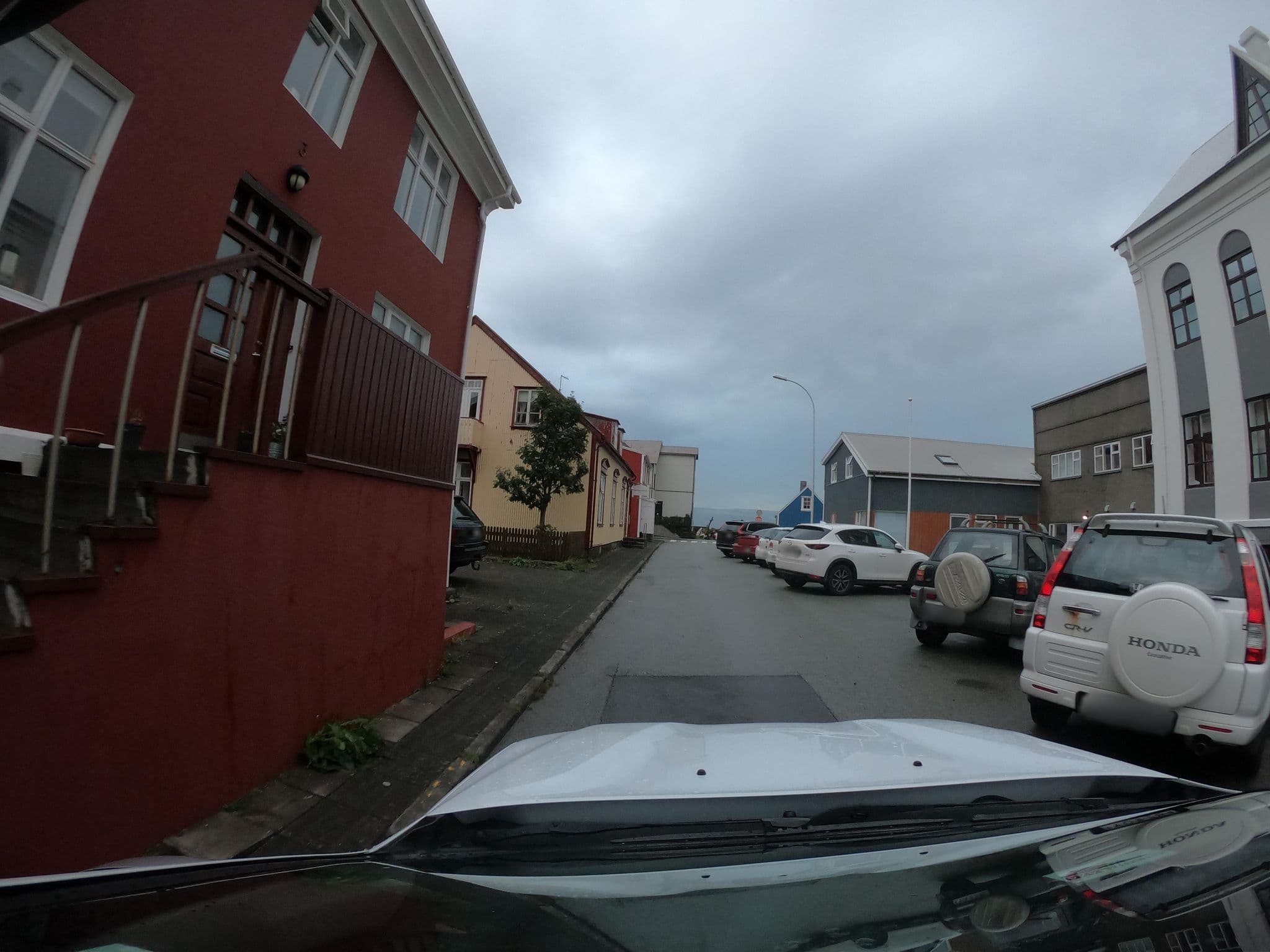Street view near Gamla Guesthouse, Ísafjörður — © canadarunner (CC BY-SA · Mapillary)
