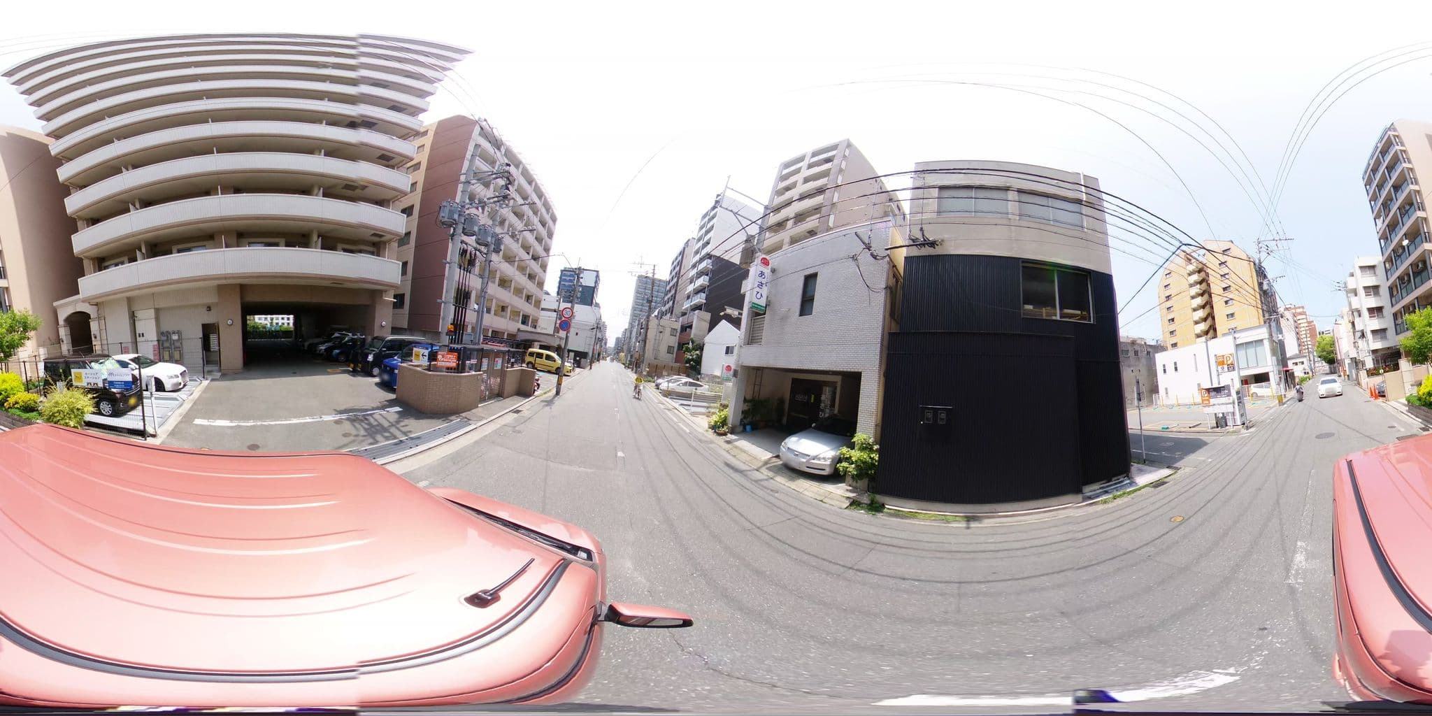 Street view near サクラホテル博多 (SAKURA HOTEL HAKATA), Fukuoka — © potaro67v (CC BY-SA · Mapillary)