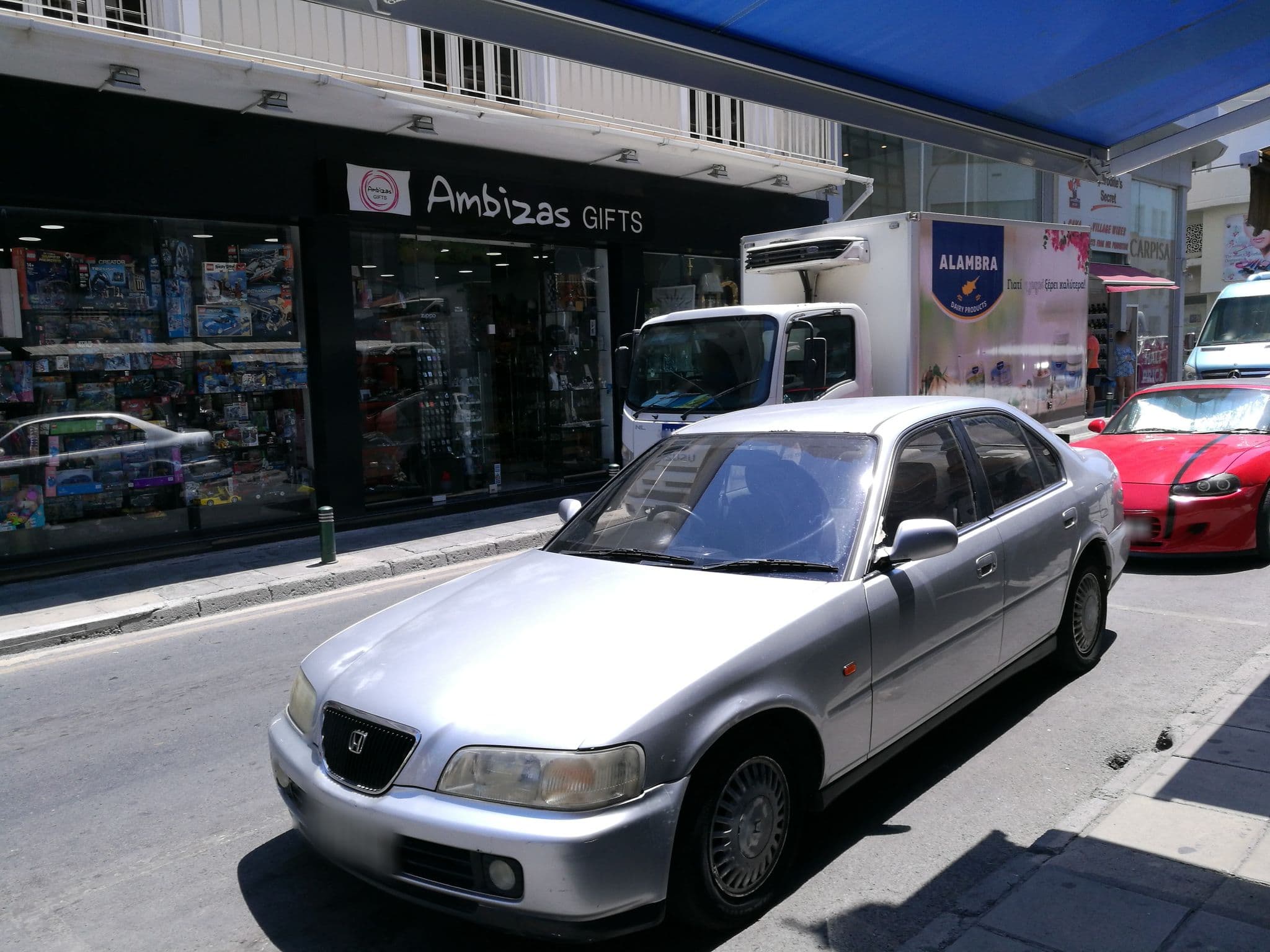 Street view near The Josephine Boutique Hotel, Larnaca — © rsandu (CC BY-SA · Mapillary)